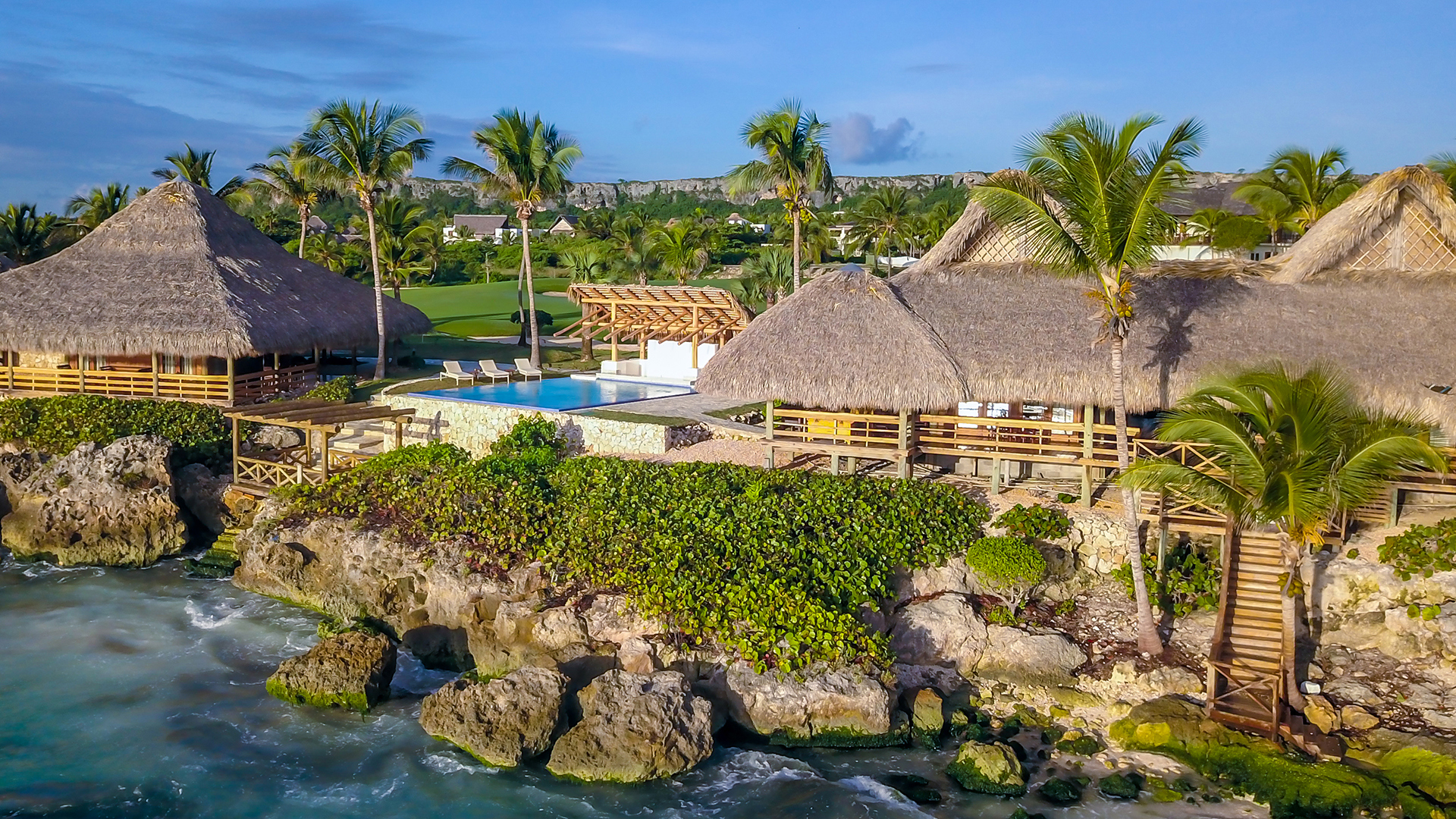 Caribbean, Dominican Republic, Eden Roc at Cap Cana, Oceanfront Bungalow
