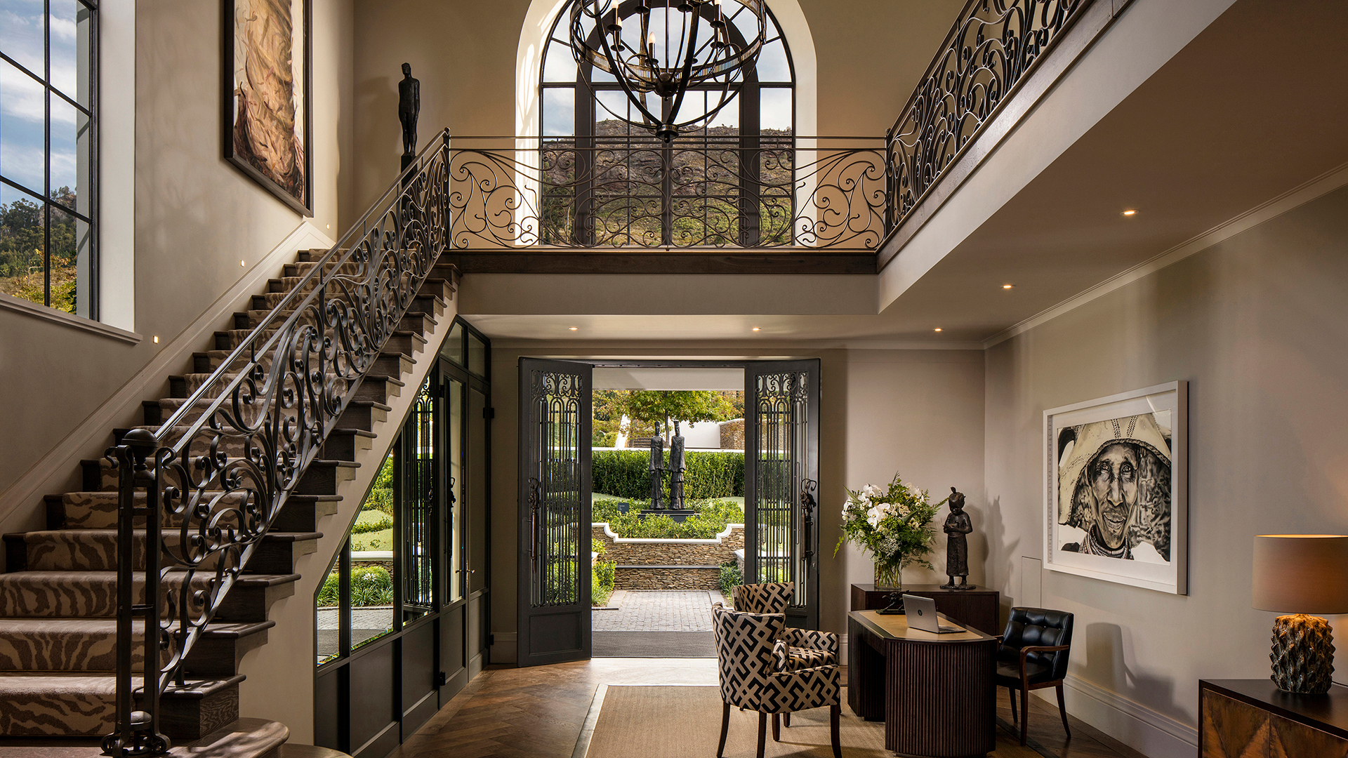  Africa, South Africa, Leeu Estate, Manor House Reception