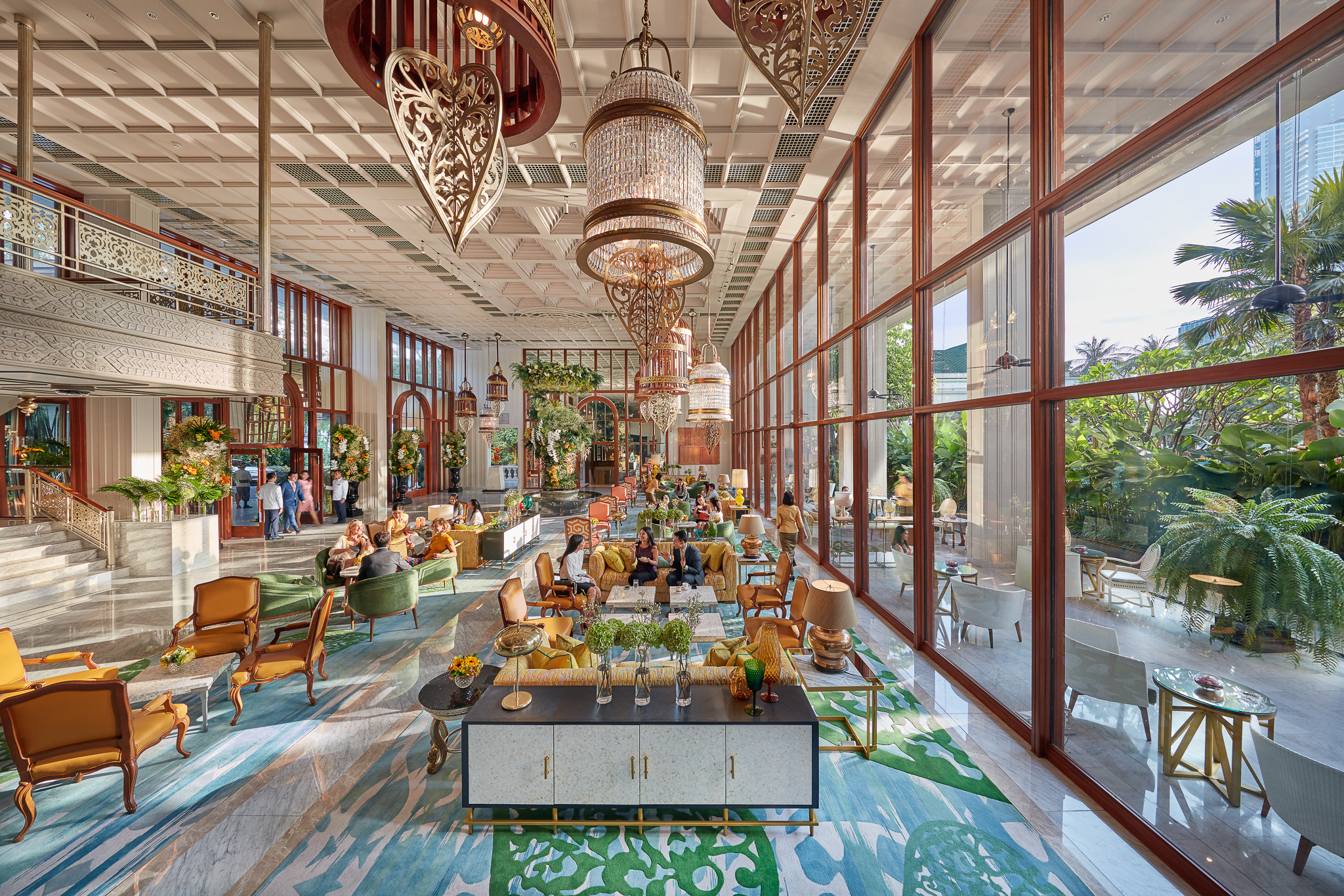 Asia, Thailand, Mandarin Oriental, Bangkok, Lobby