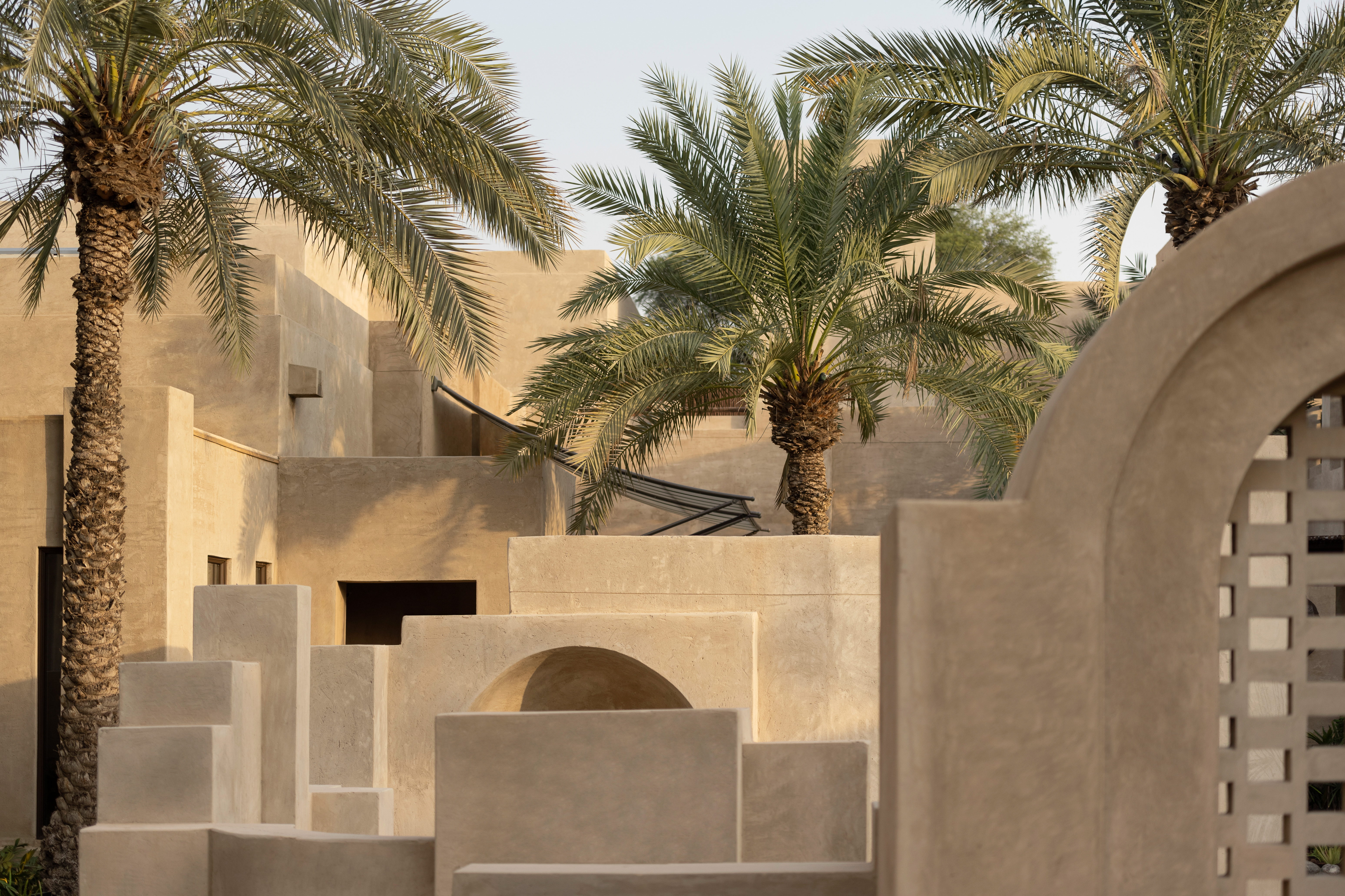 Middle East, Dubai, Bab Al Shams, Exterior