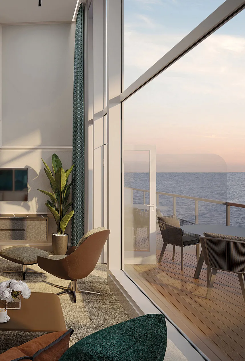 Regent Prestige Grand Loft Suite and terrace