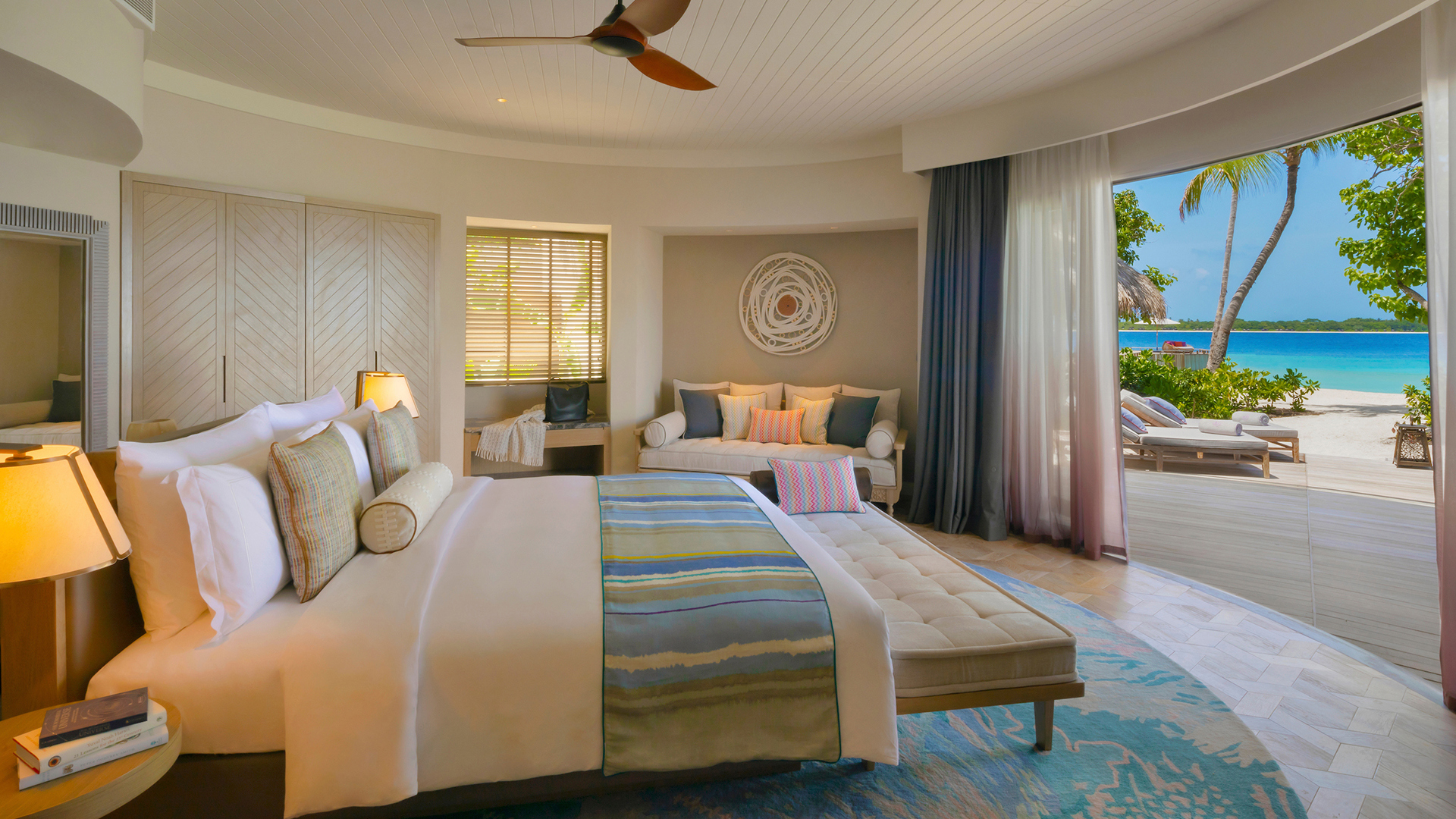 Indian Ocean, Maldives, The Nautilus, Beach House Bedroom