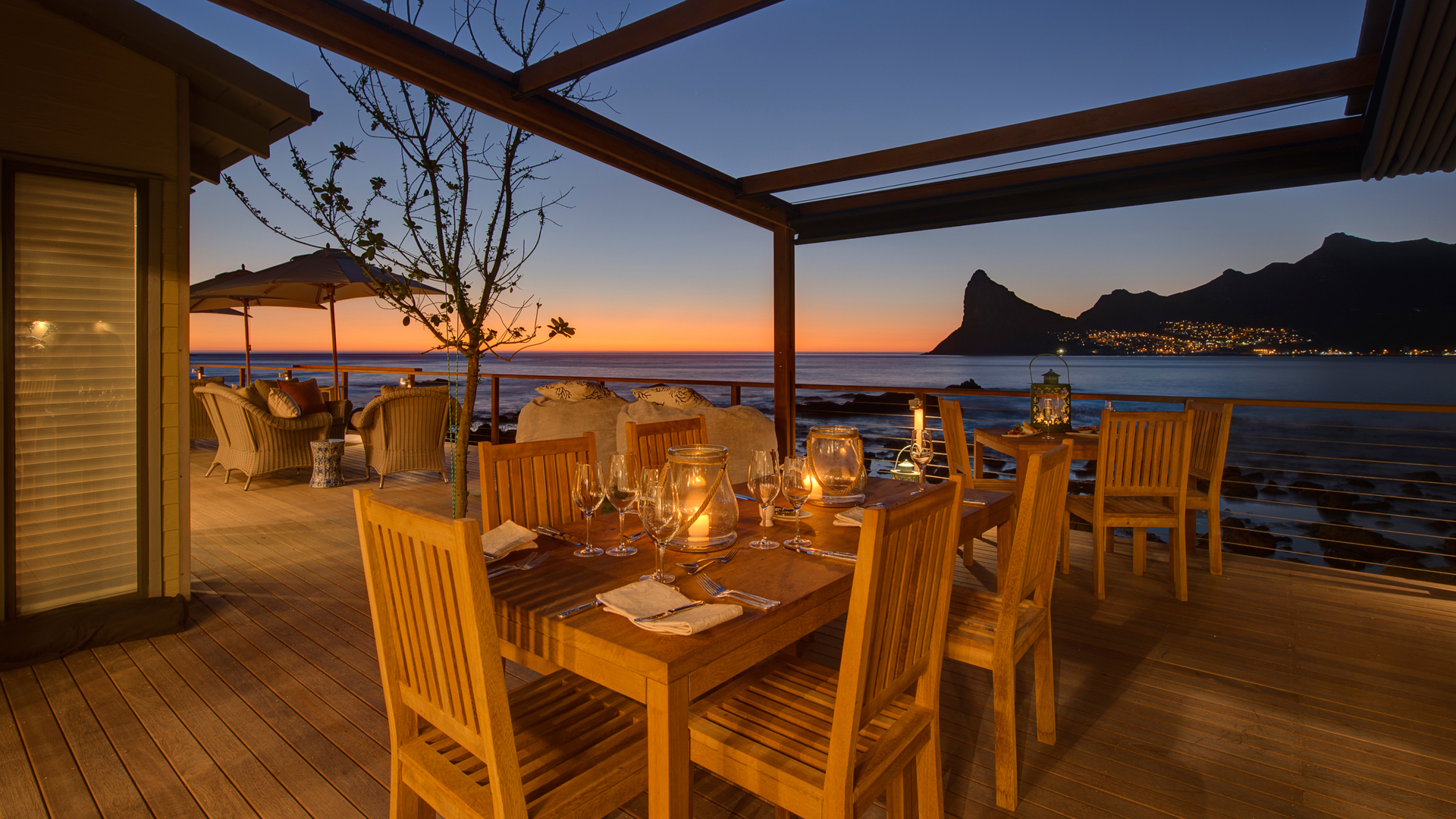 Africa, Luxury South Africa Holidays, Tintswalo Atlantic, Outdoor dining