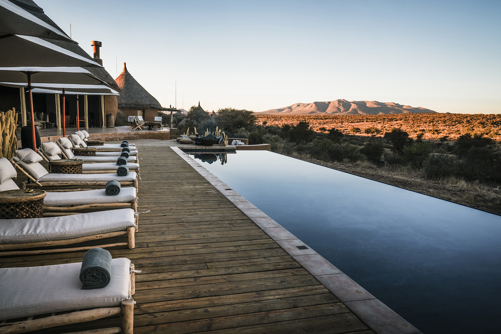 Africa, Namibia, Zannier Omaanda, Pool