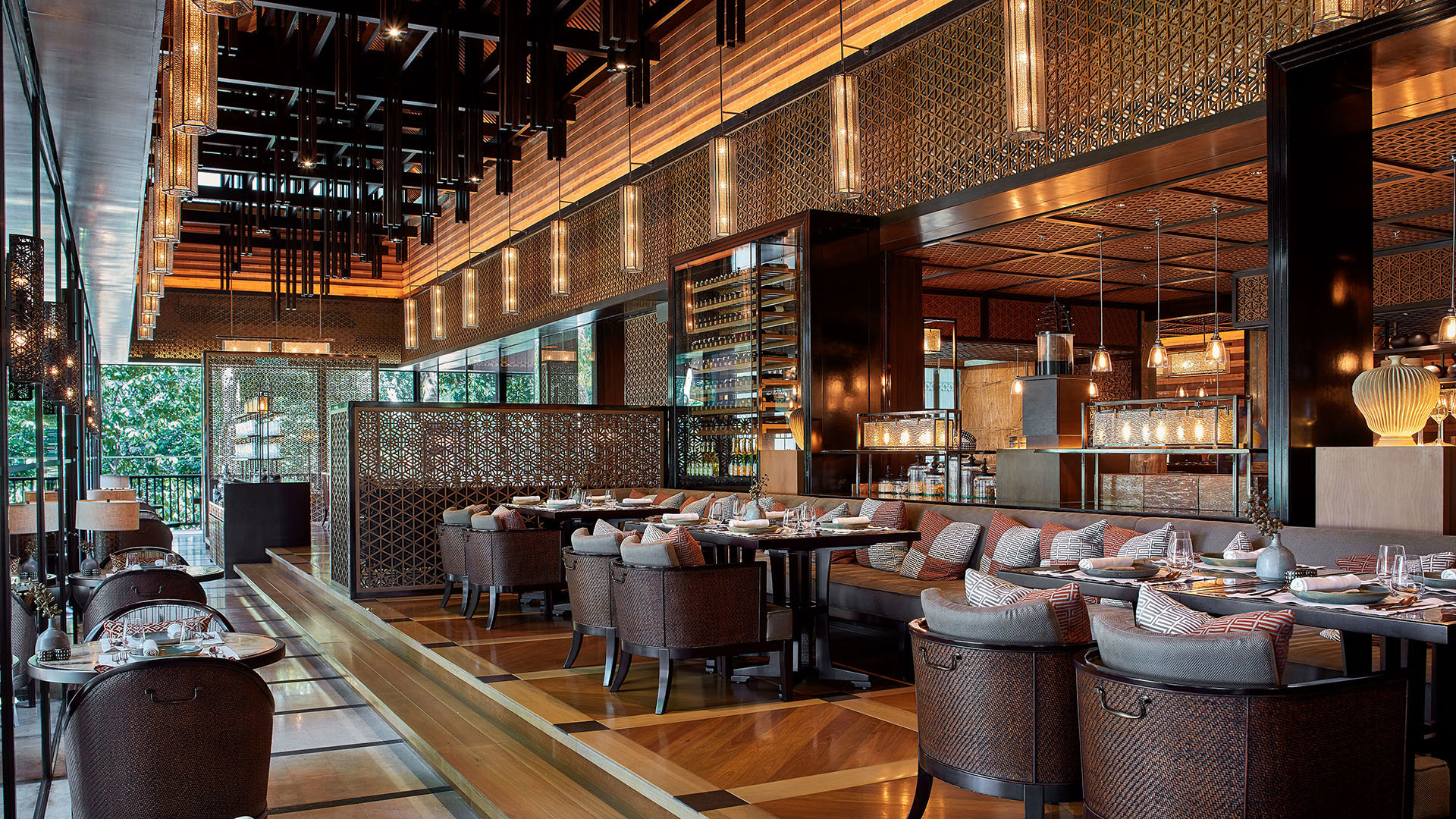 Worldwide, Malaysia, The Ritz Carlton, Langkawi, Restaurant interior