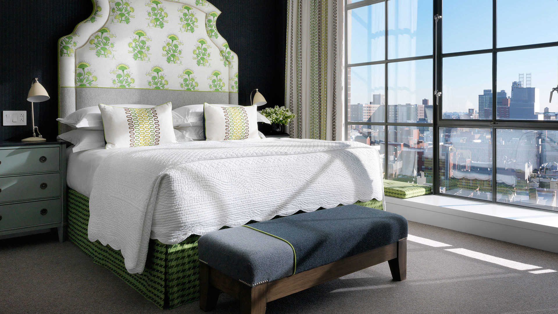 USA, Luxury New York Holidays, Crosby Street Hotel, Deluxe Room Top Floor