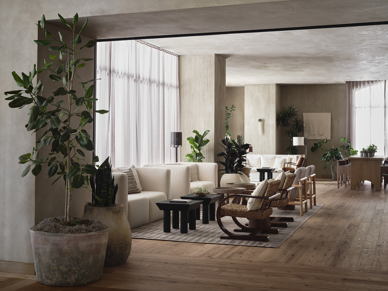 North America, USA, California, 1 Hotel San Francisco, Lobby