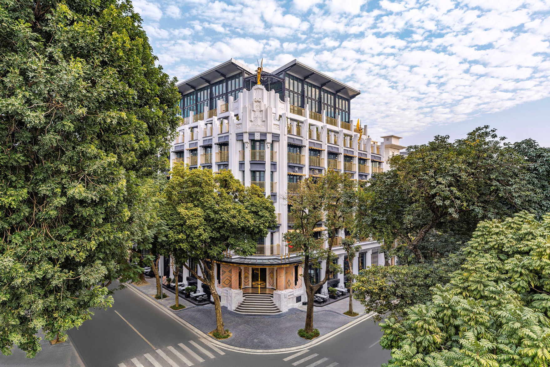 Asia, Vietnam, Hanoi, Capella Hanoi, hotel facade