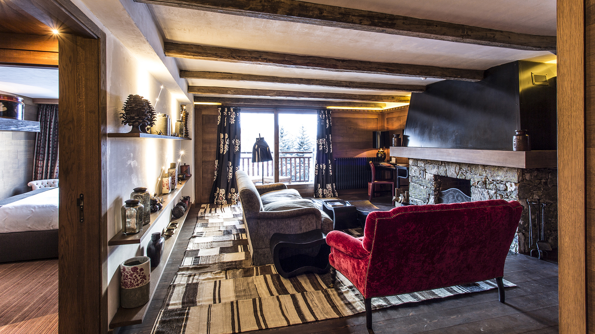 Luxury Ski & Snow, France, Val d'Isère, Le Blizzard Hotel & Spa, Suite 2 chambres Montagne lounge