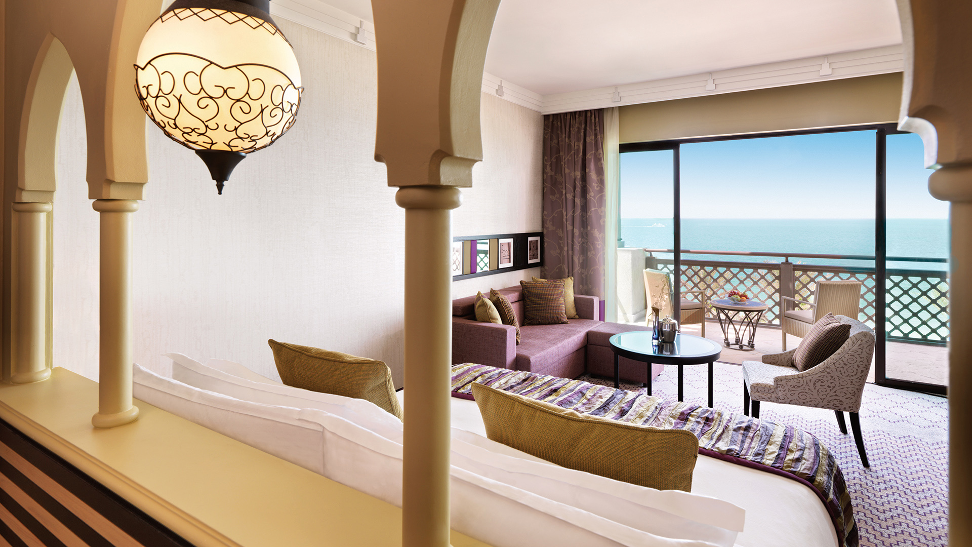 Indian Ocean, Arab Emirates, Dubai, Jumeirah Mina Al Salam, Ocean Deluxe room 