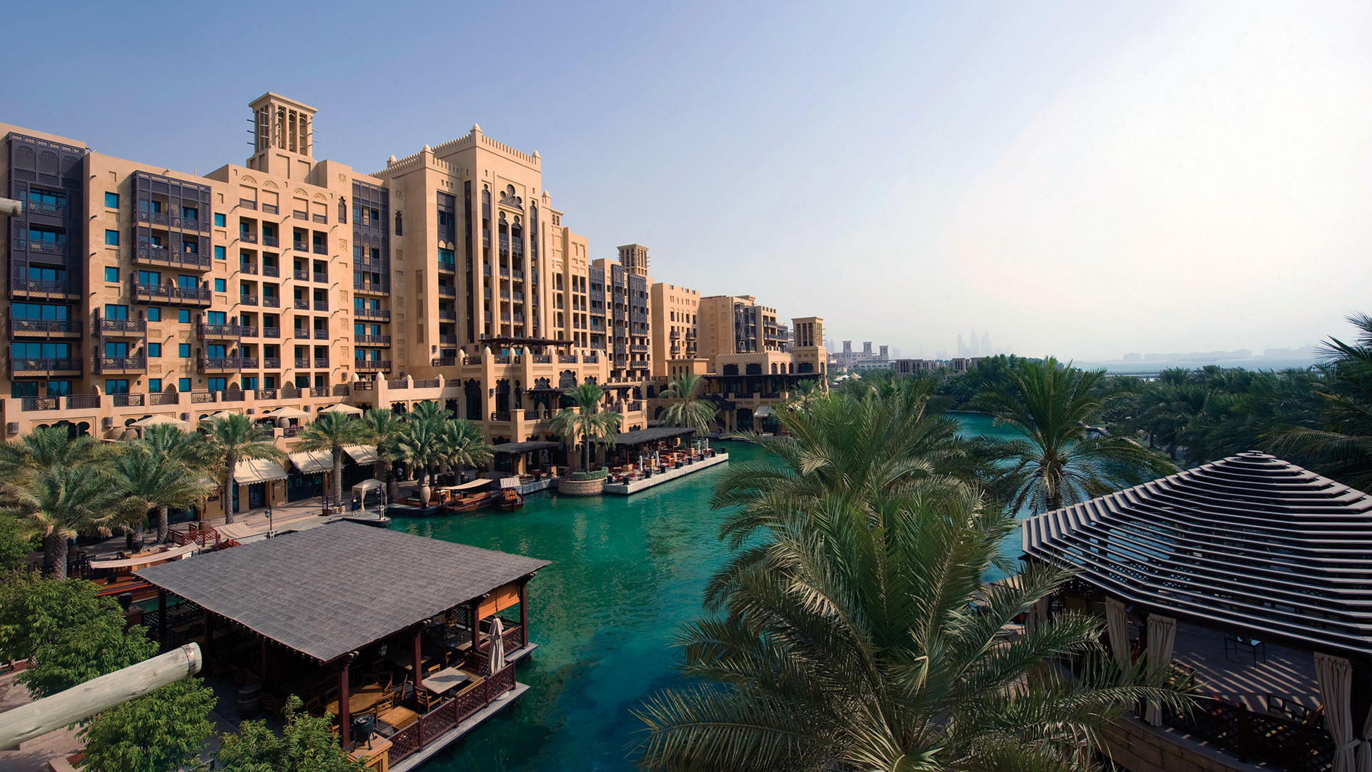 Indian Ocean, Arab Emirates, Dubai, Jumeirah Mina Al Salam, Exterior