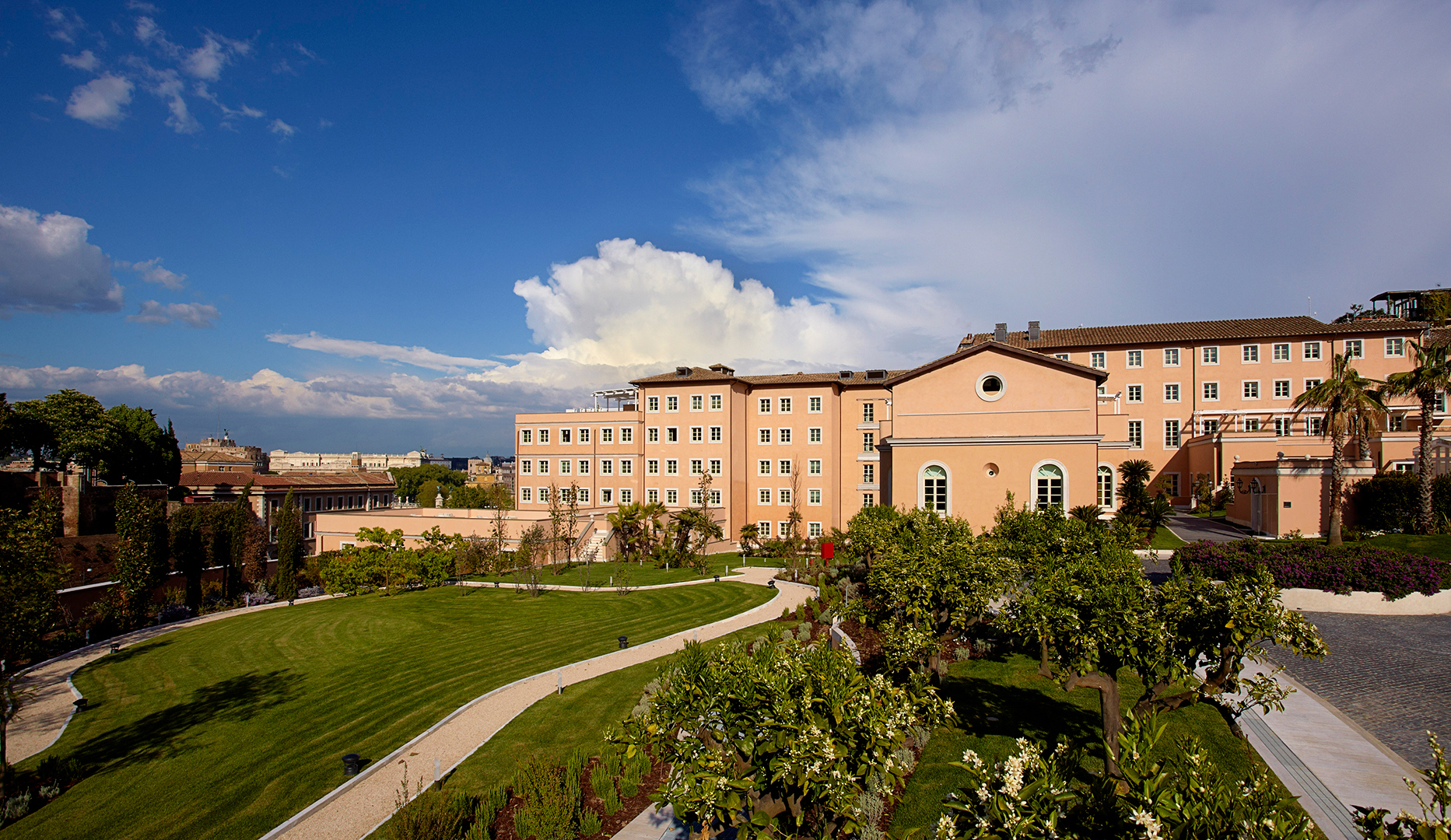 Europe, Italy, Rome, Gran Meliá Rome Villa Agrippina, Exterior day