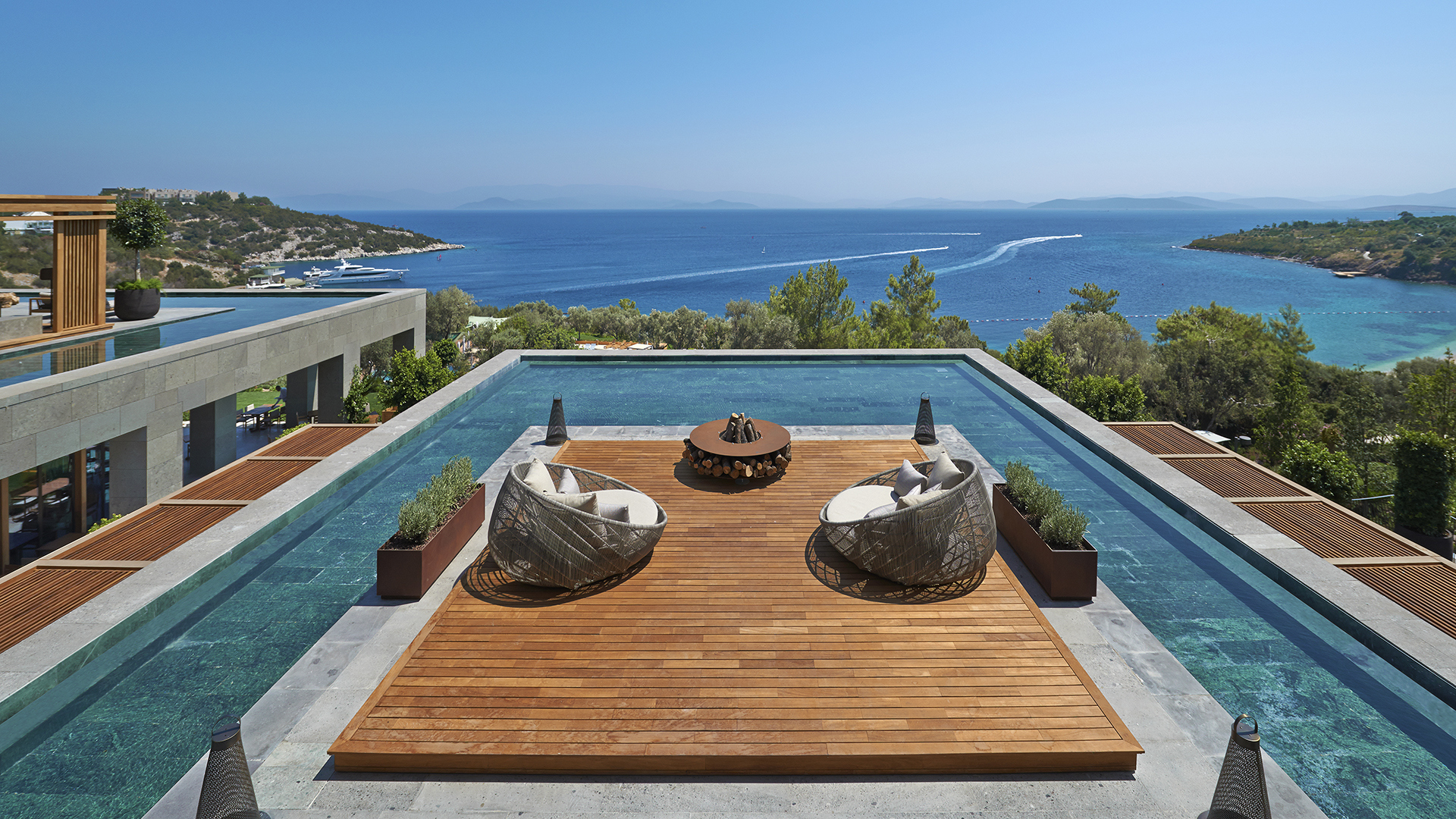 Europe, Turkey, Mandarin Oriental Bodrum, Pool
