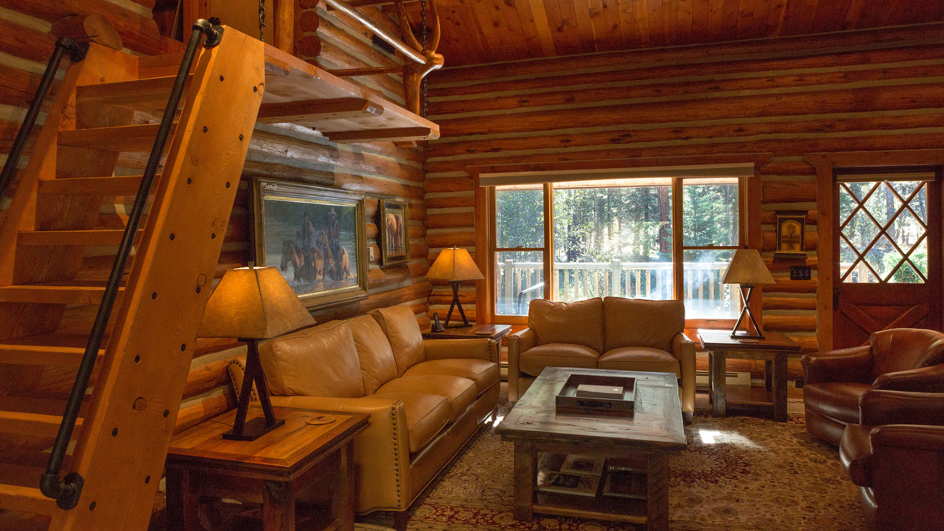  North America, Montana, Triple Creek Ranch, Osprey Cabin