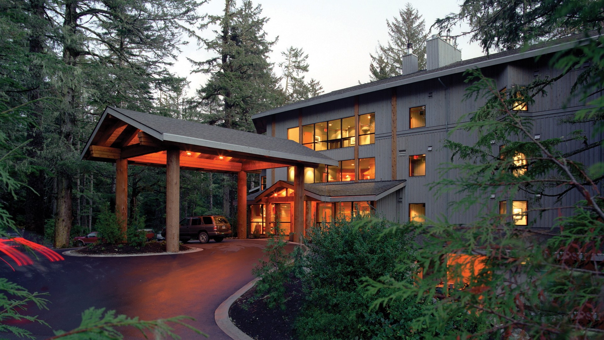 North america & canada, Canada, Wickaninnish inn, Hotel exterior