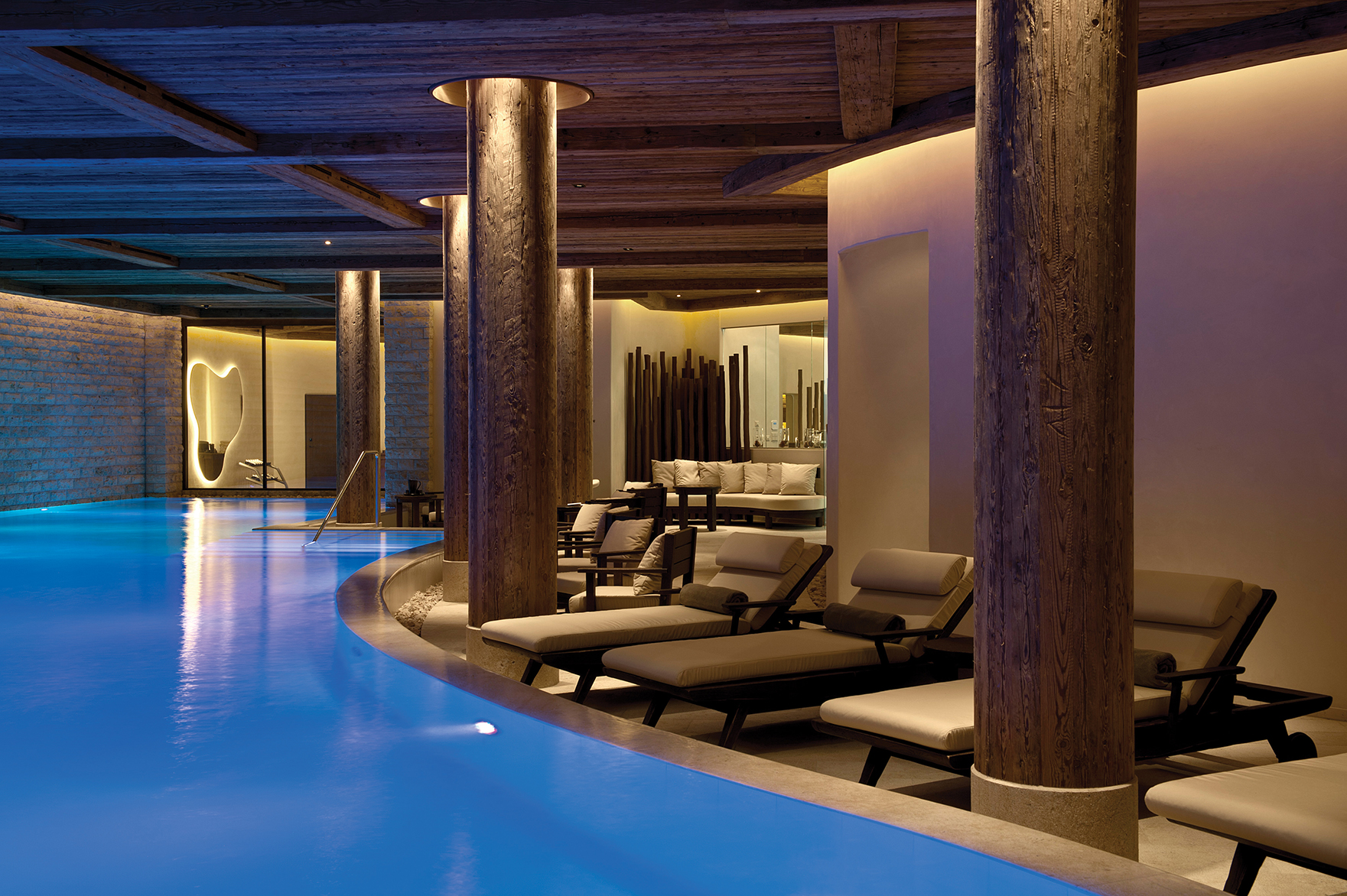 Ski & Snow, Europe, Switzerland, Crans-Montana, Six Senses Crans-Montana, spa pool