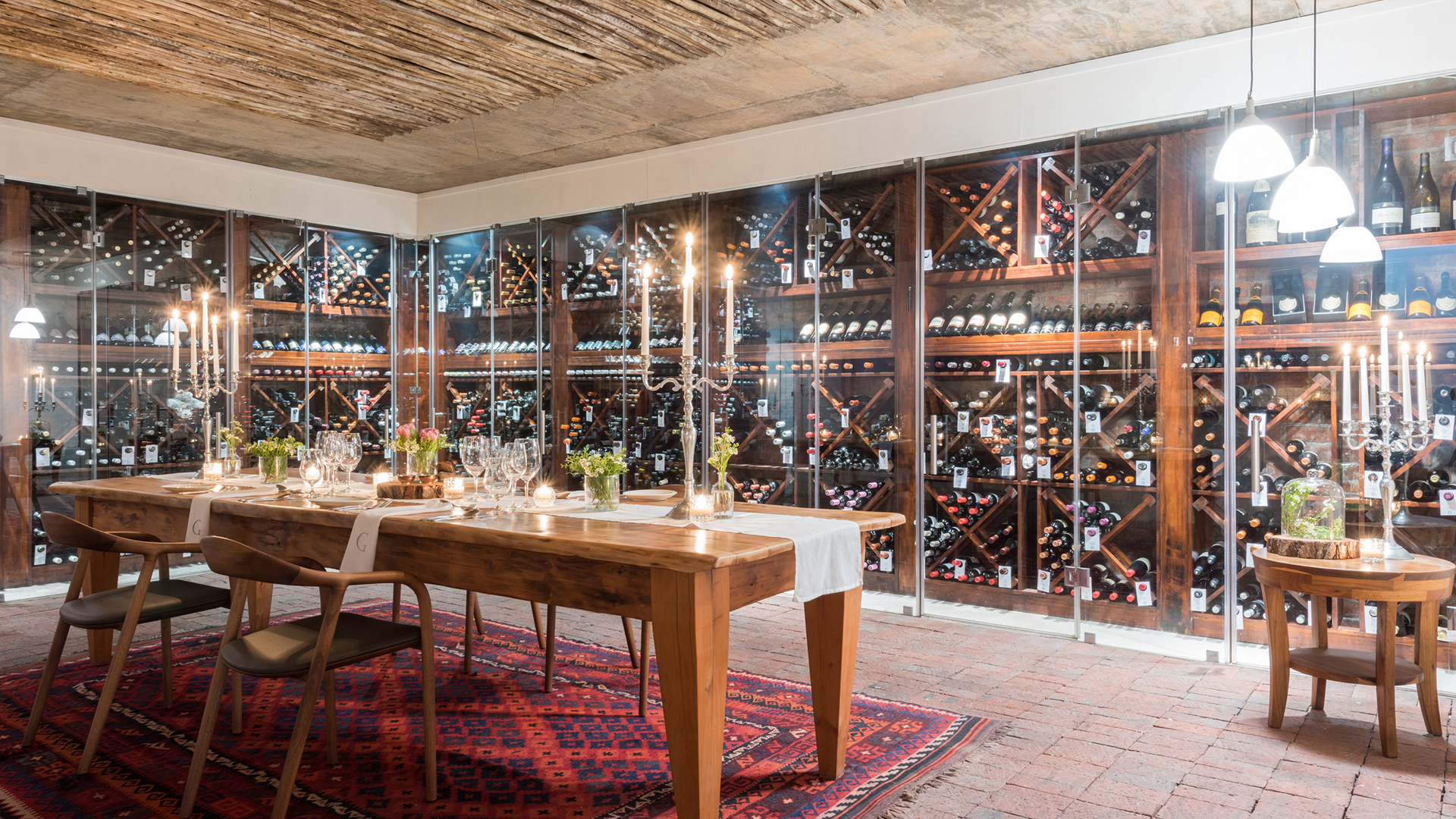  Africa, South Africa, Grootbos Nature Reserve, wine cellar