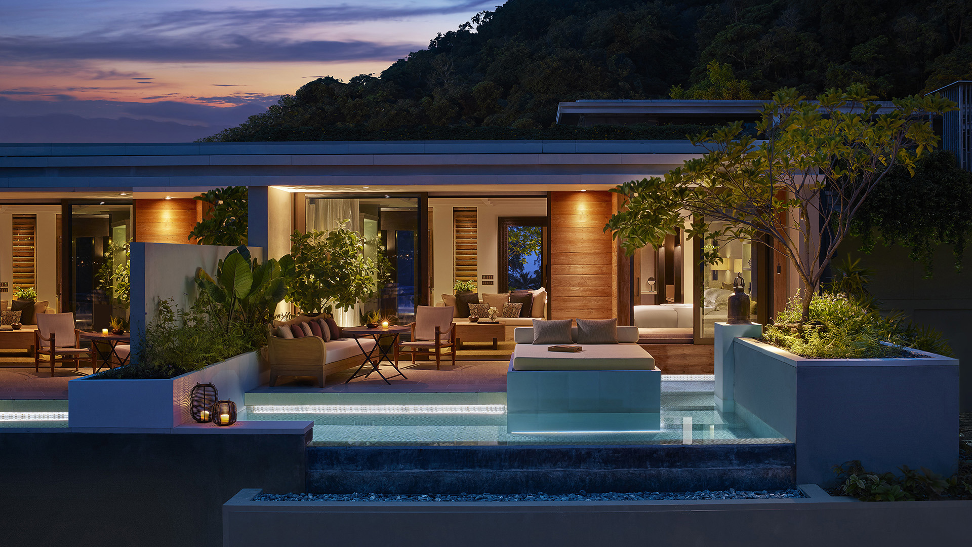 Rosewood Phuket, thailand, Oceanview Pool Pavillion