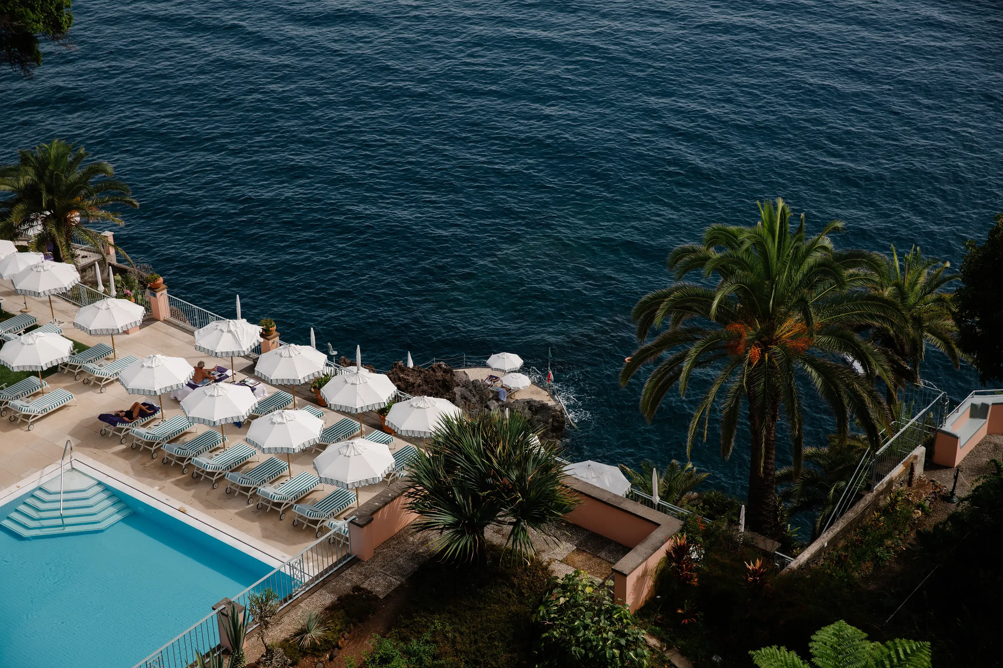 Europe, Portugal, Madeira, Reid's Palace A Belmond Hotel Madeira, Suite living area