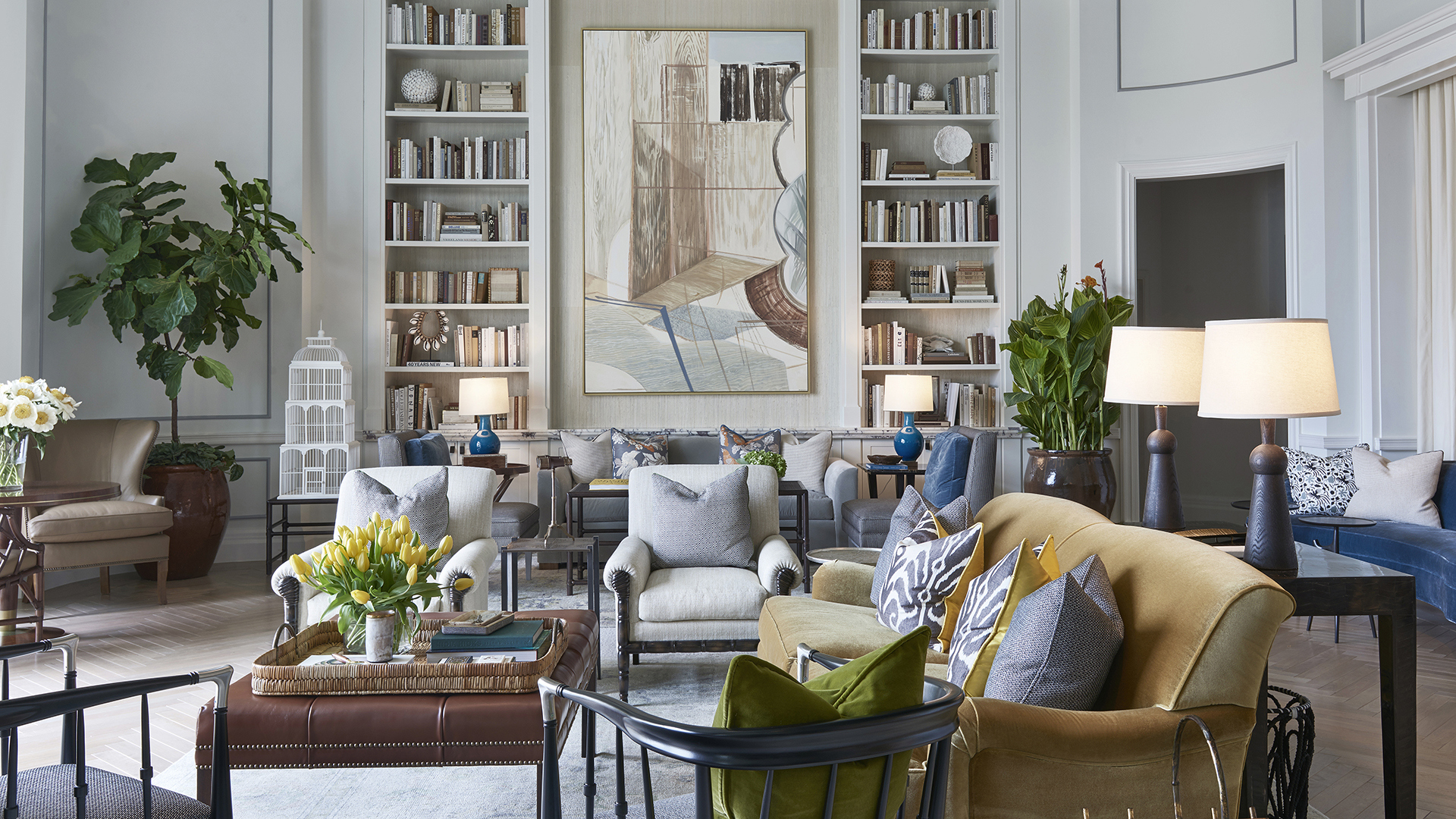 Caribbean, Bahamas, Rosewood Baha Mar, The Library