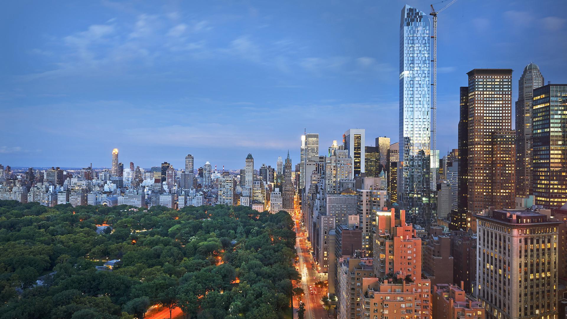  USA, Luxury New York Holidays, Mandarin Oriental, New York skyline