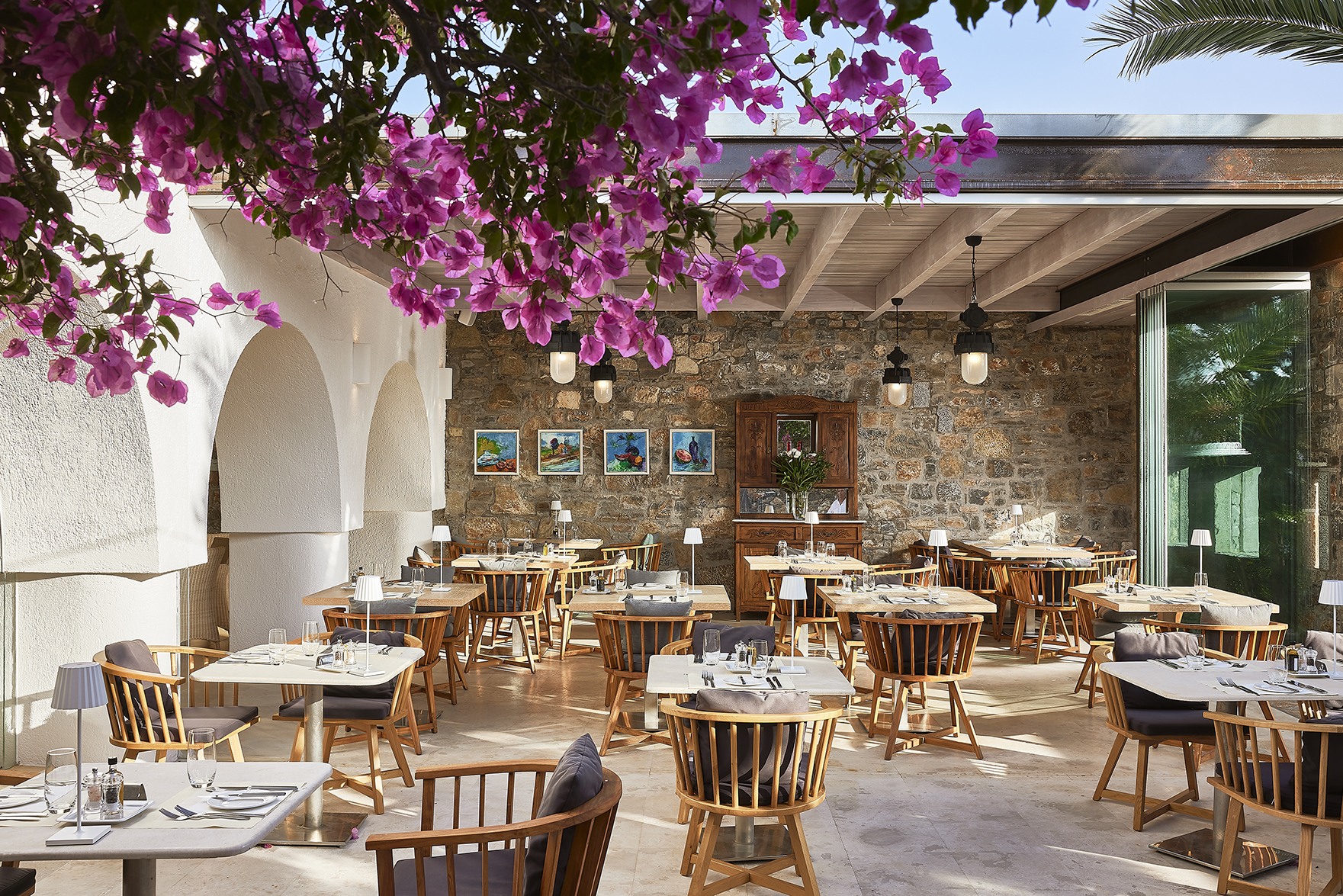 Europe, Greece, Crete, St. Nicolas Bay Resort Hotel & Villas, Labyrinthos Restaurant
