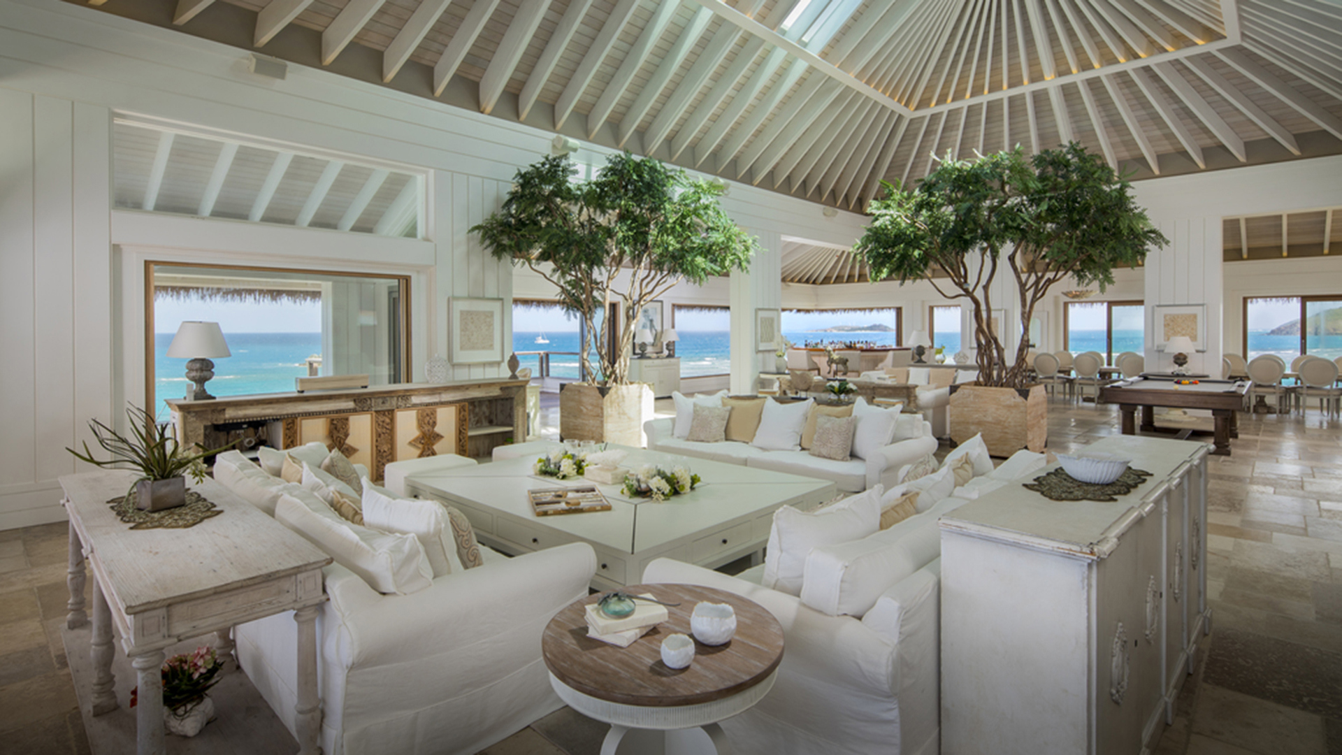 Caribbean, British Virgin Islands, Moskito Island, Headland House