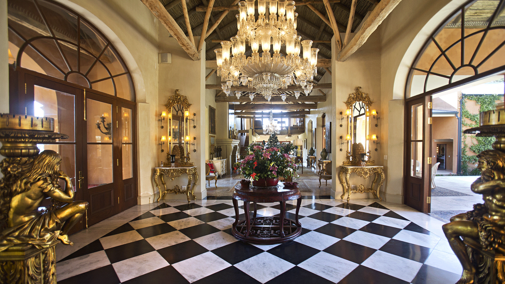  Africa, South Africa, La Residence, Lobby