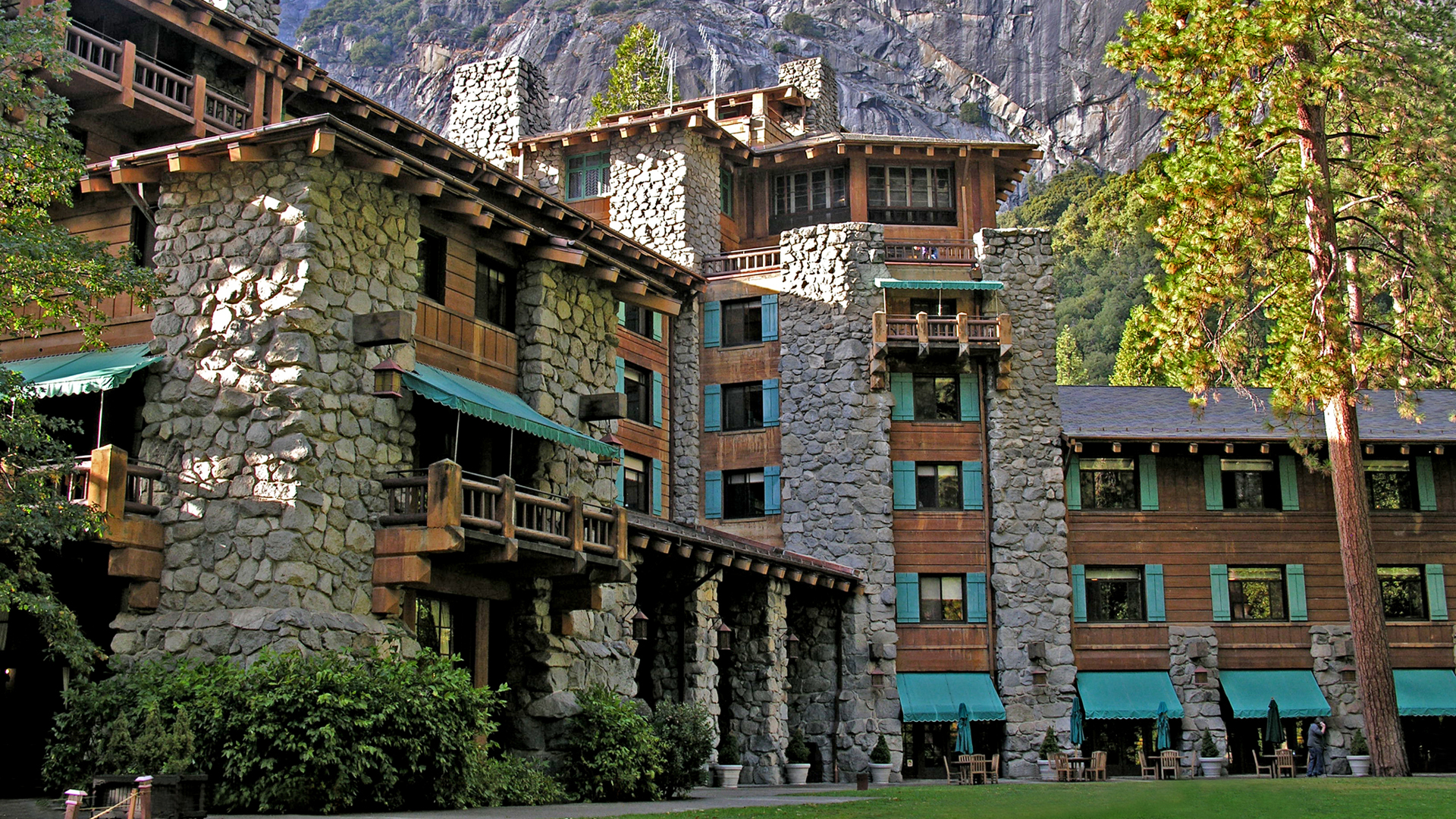 North america & canada, California, Ahwahnee, Hotel exterior