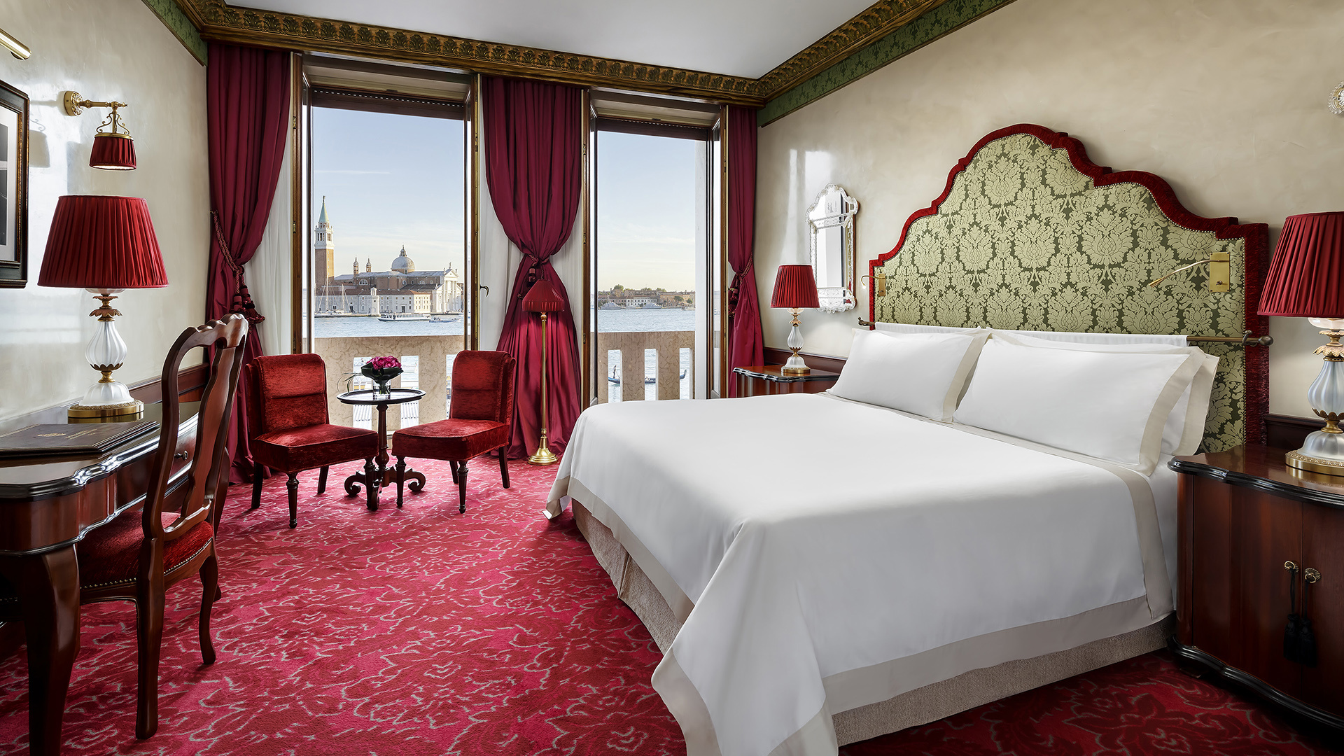 Europe, Italy, Venice, Danieli, A Luxury Collection Hotel, Luxury Lagoon View Room