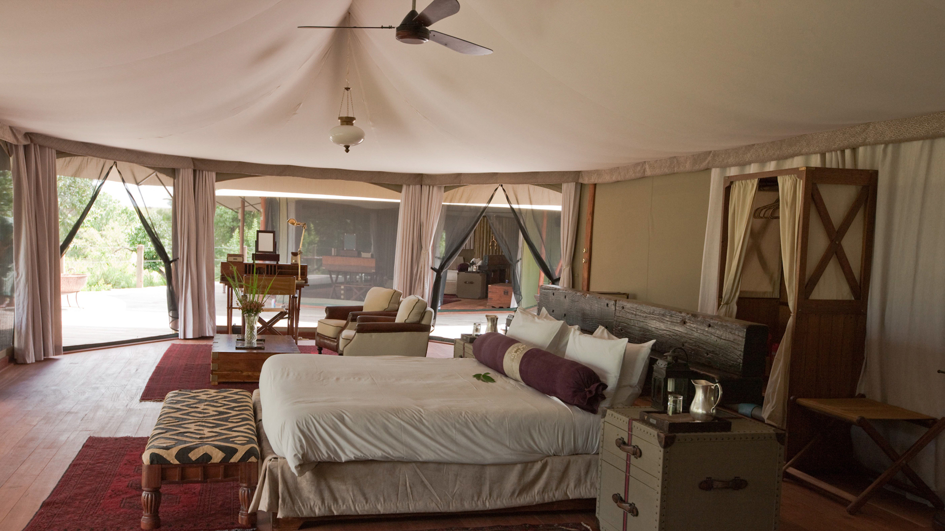  Africa, Kenya, Mara Plains Camp, Bedroom