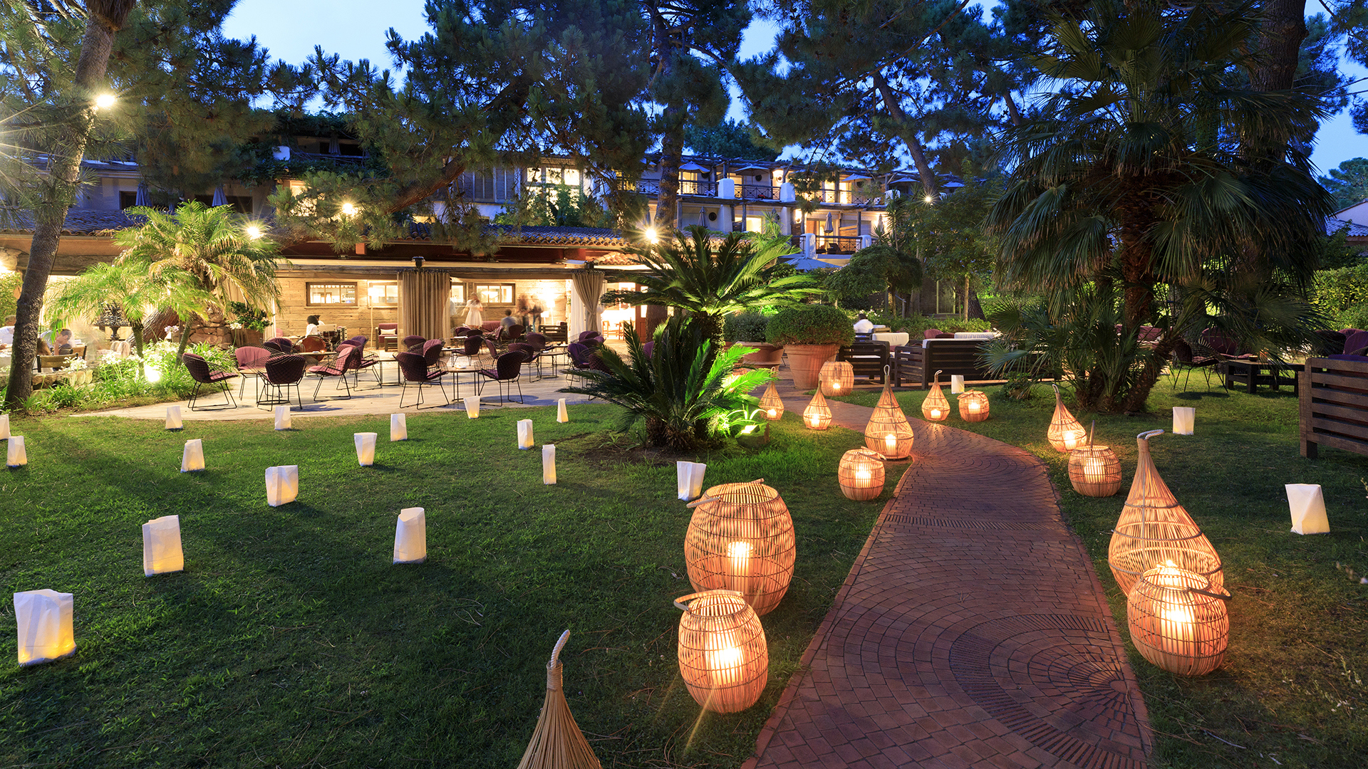 Europe, France & Monaco, Corsica, Grand Hôtel de Cala Rossa, Exterior