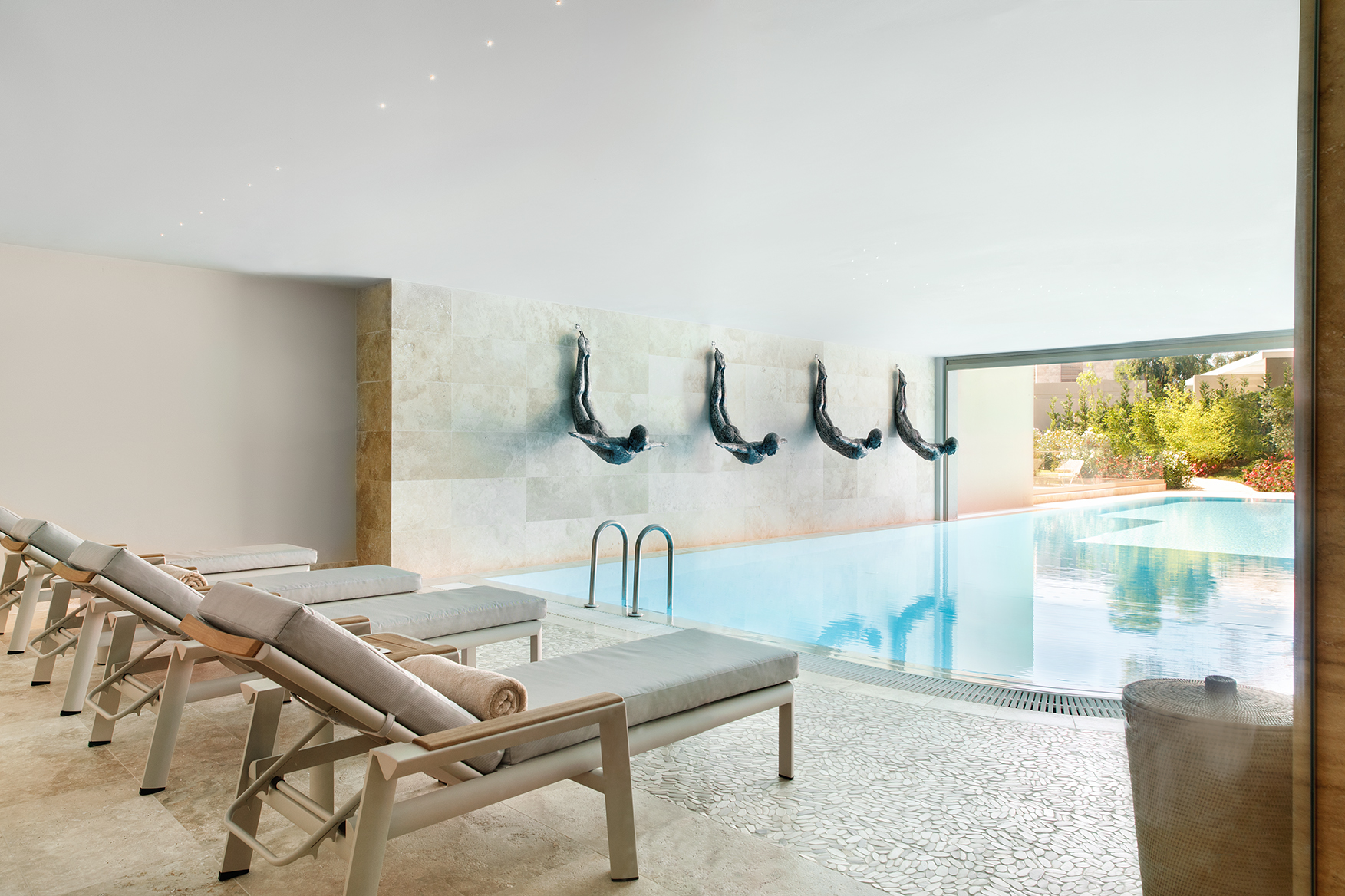 Europe, Greece, Corfu, Ikos Dassia, Spa indoor pool