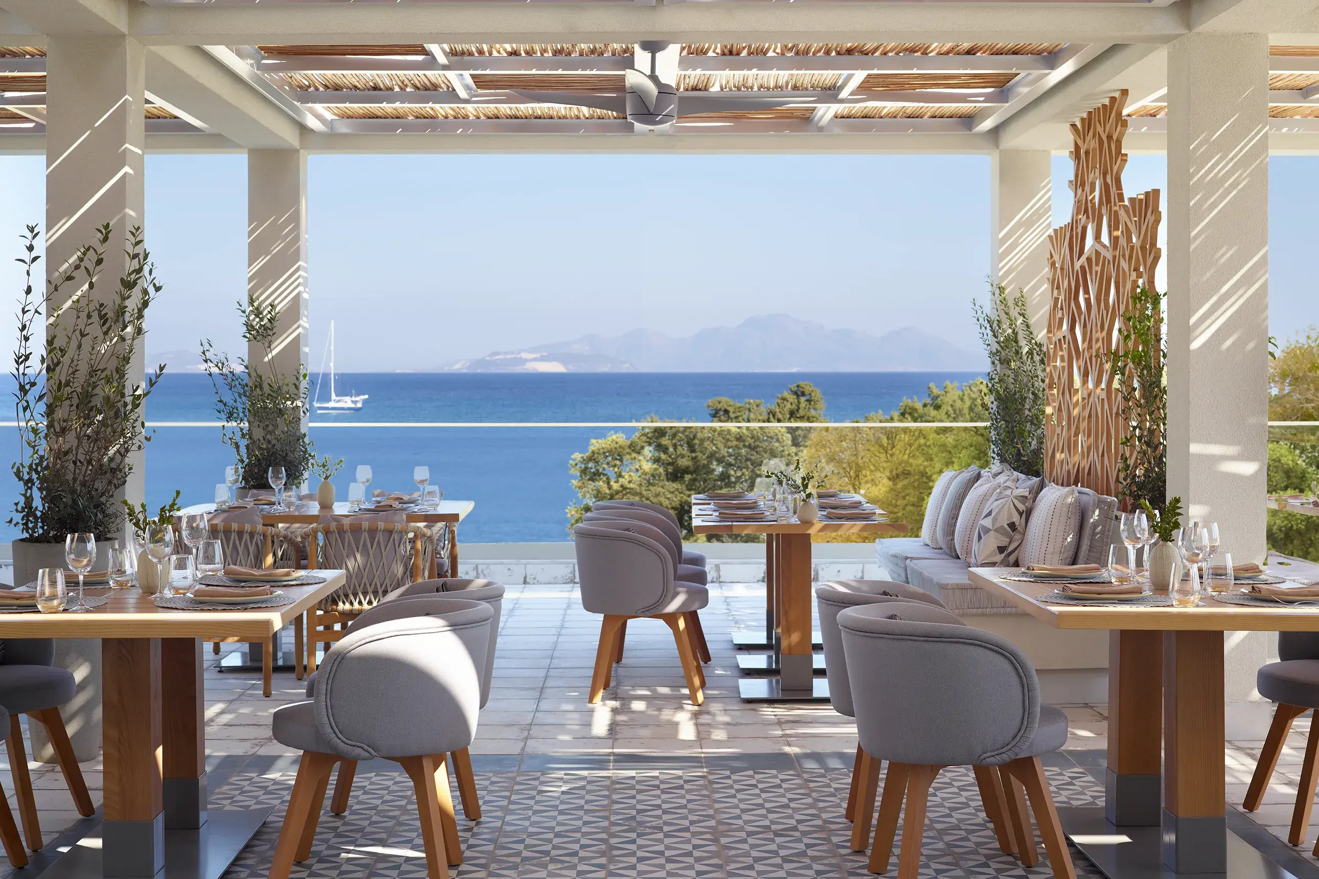 Europe, Greece, Kos, Ikos Aria, Kos Restaurant