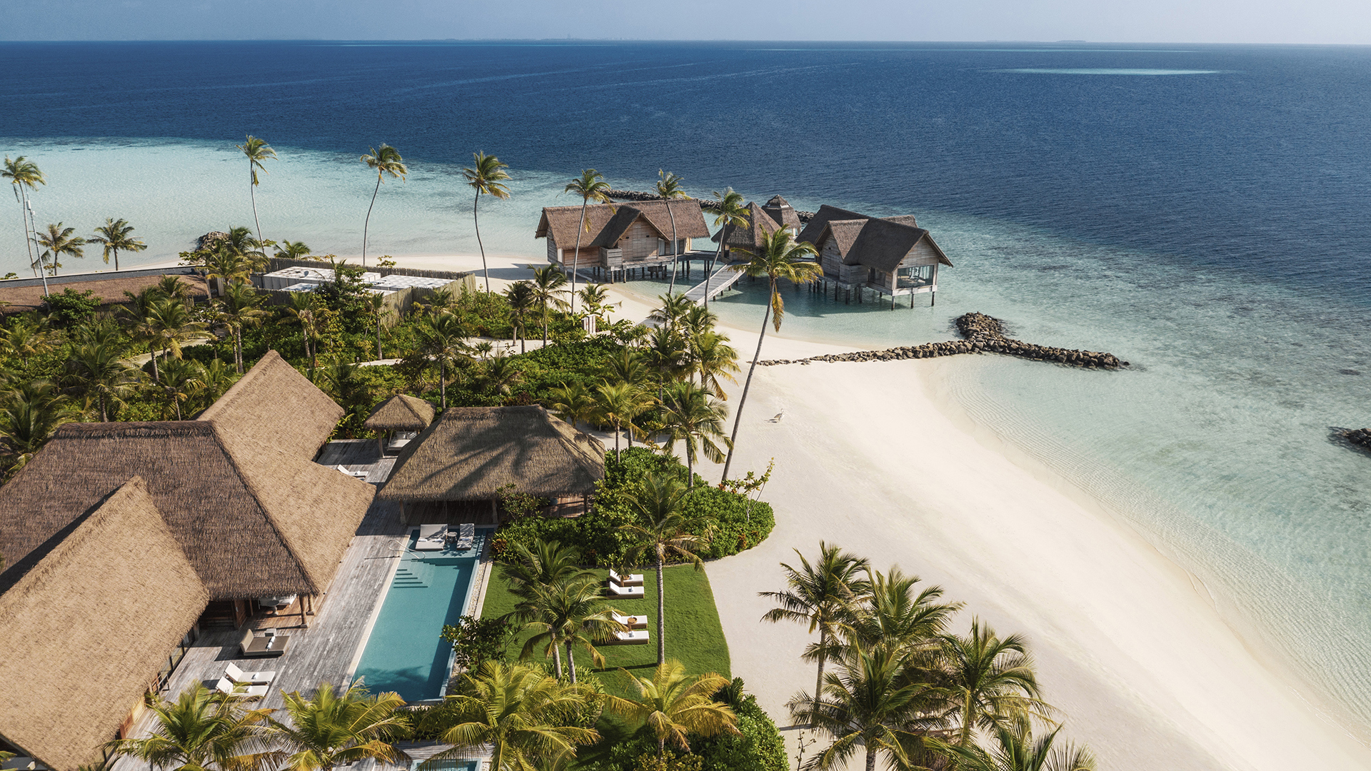 Indian Ocean, Maldives, Waldorf Astoria Ithaafushi Private Island, Spa Building