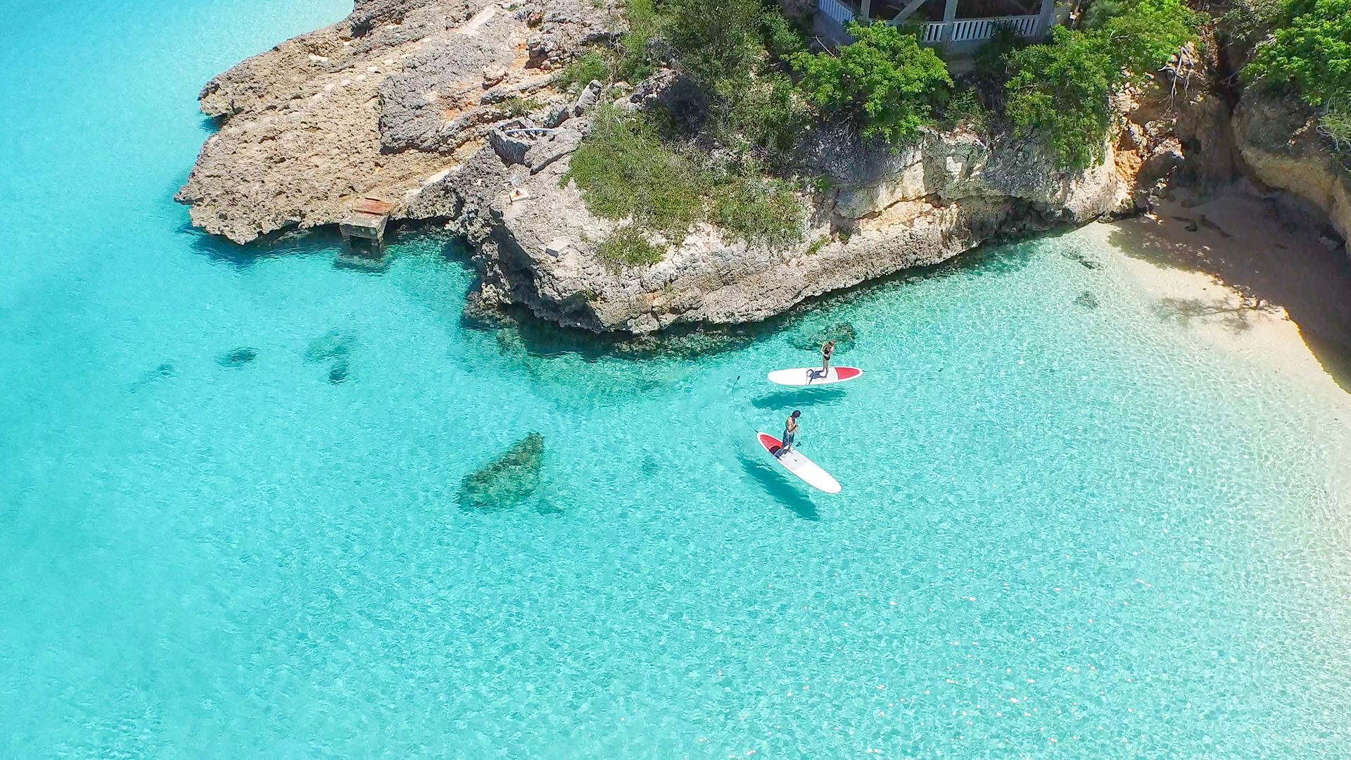 Paddelboarding At Malliouhana