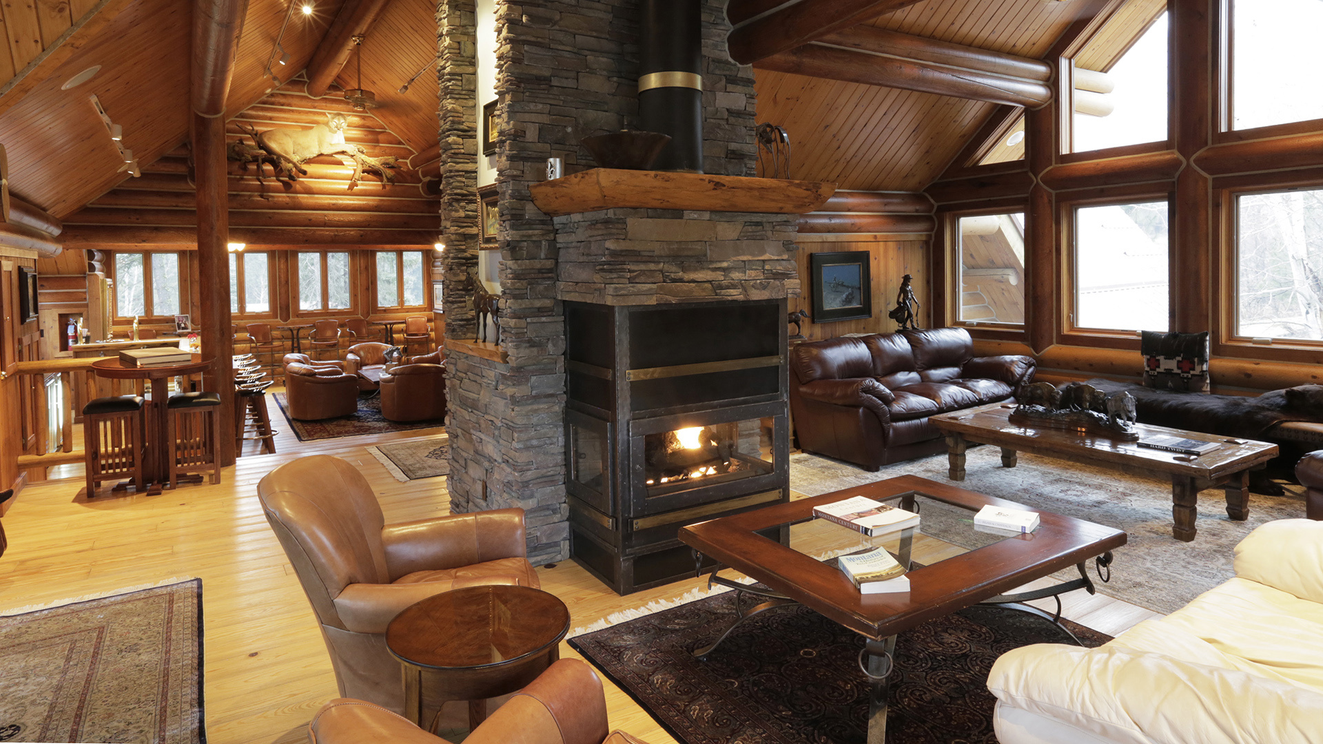  North America, Montana, Triple Creek Ranch, Rooftop Lounge