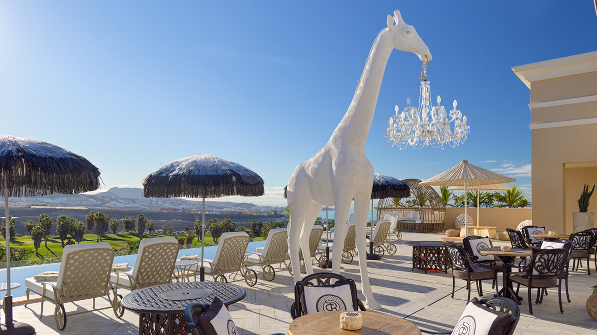 Europe, Spain, Tenerife, Royal River, The Top Restaurant terrace