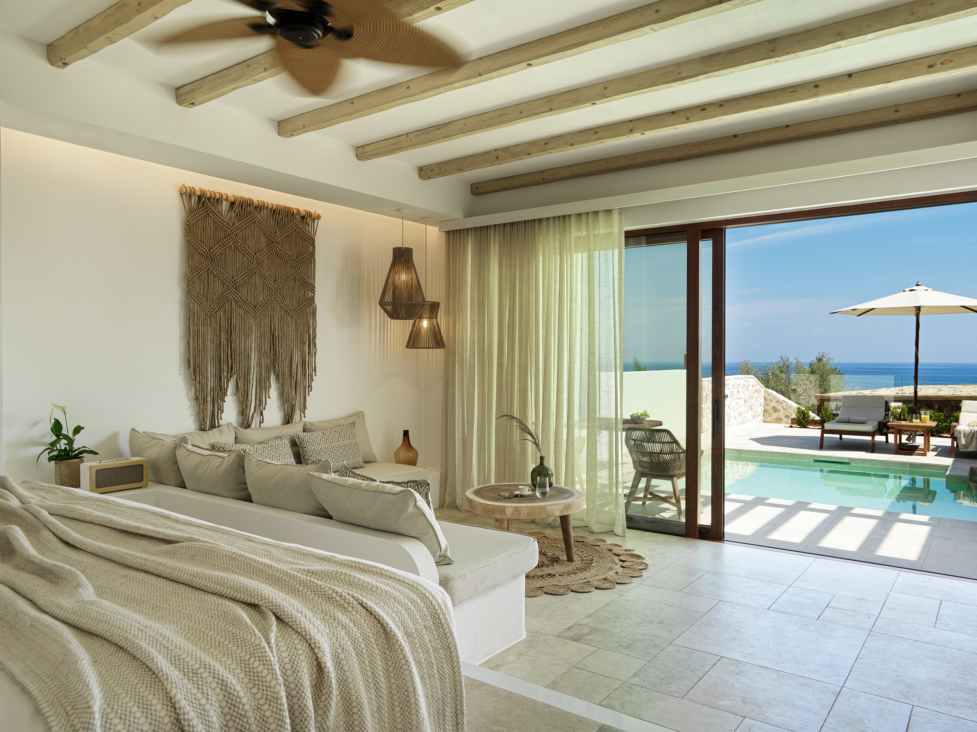 Siganture Suite with private pool at Lesante Cape