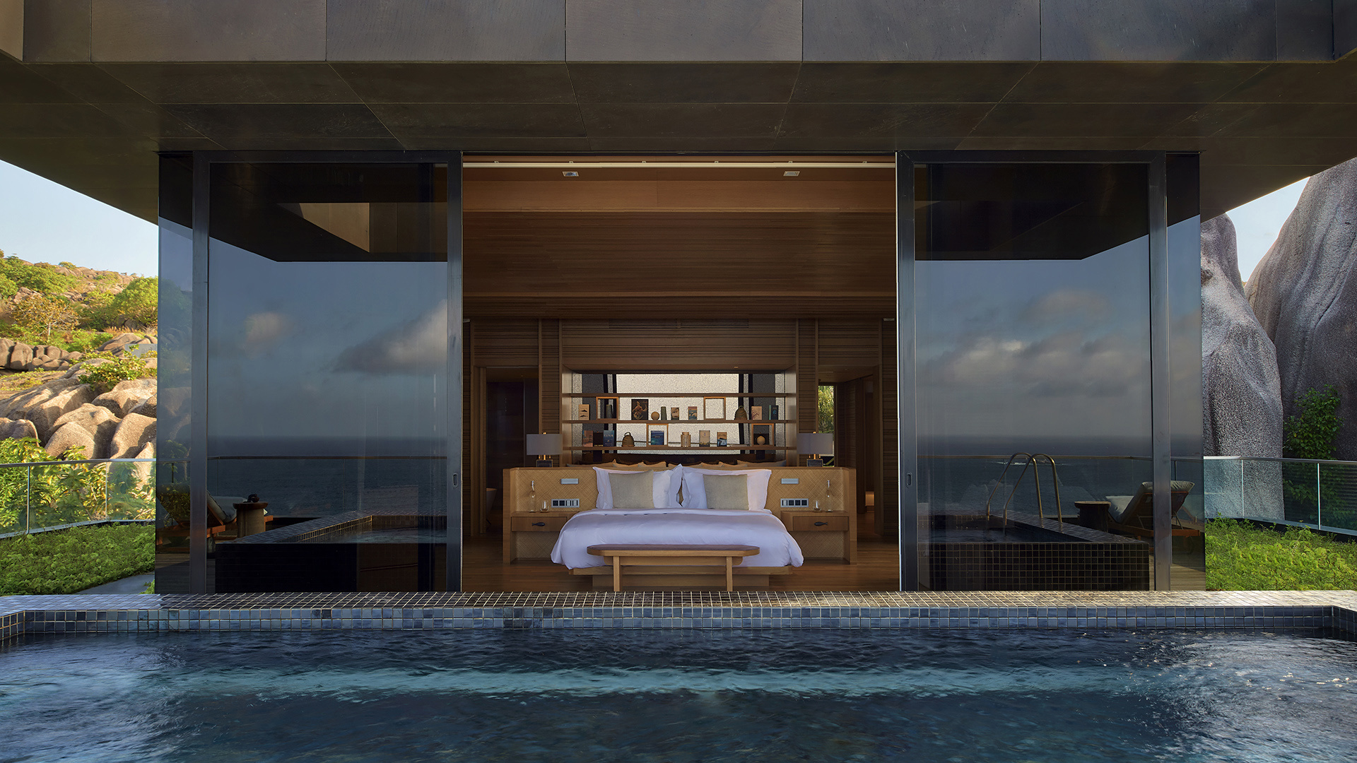 Indian Ocean, Seychelles, Six Senses Zil Pasyon, Four Bed Residence Master