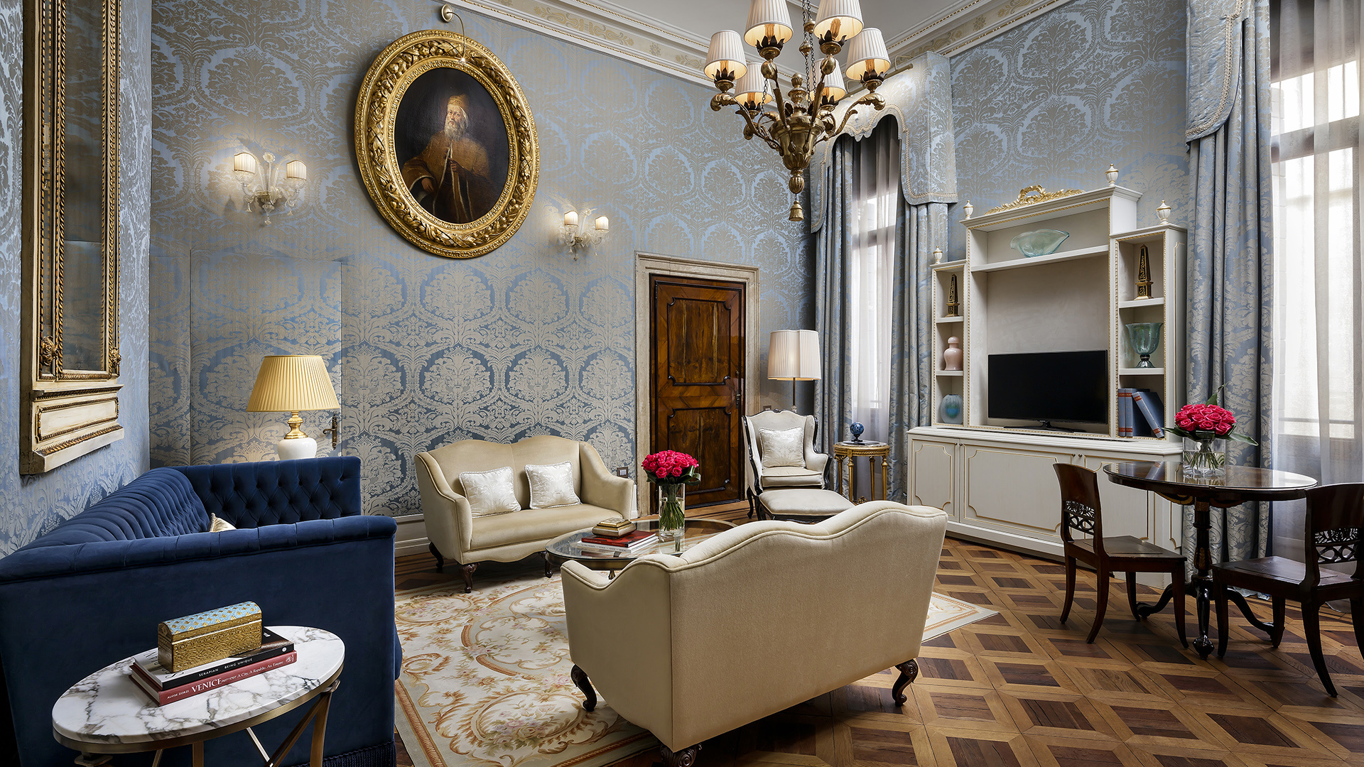 Europe, Italy, Venice, Danieli, A Luxury Collection Hotel, Grand Dandolo Suite