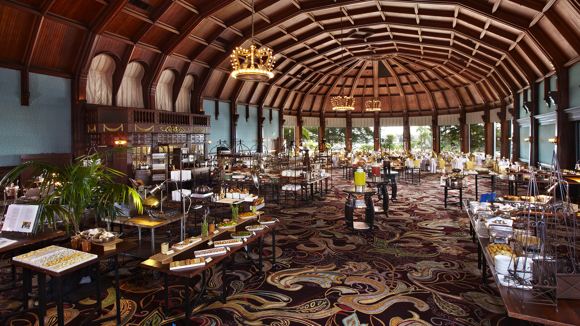 North america & canada, California, Del coronado, Dining crown room buffet