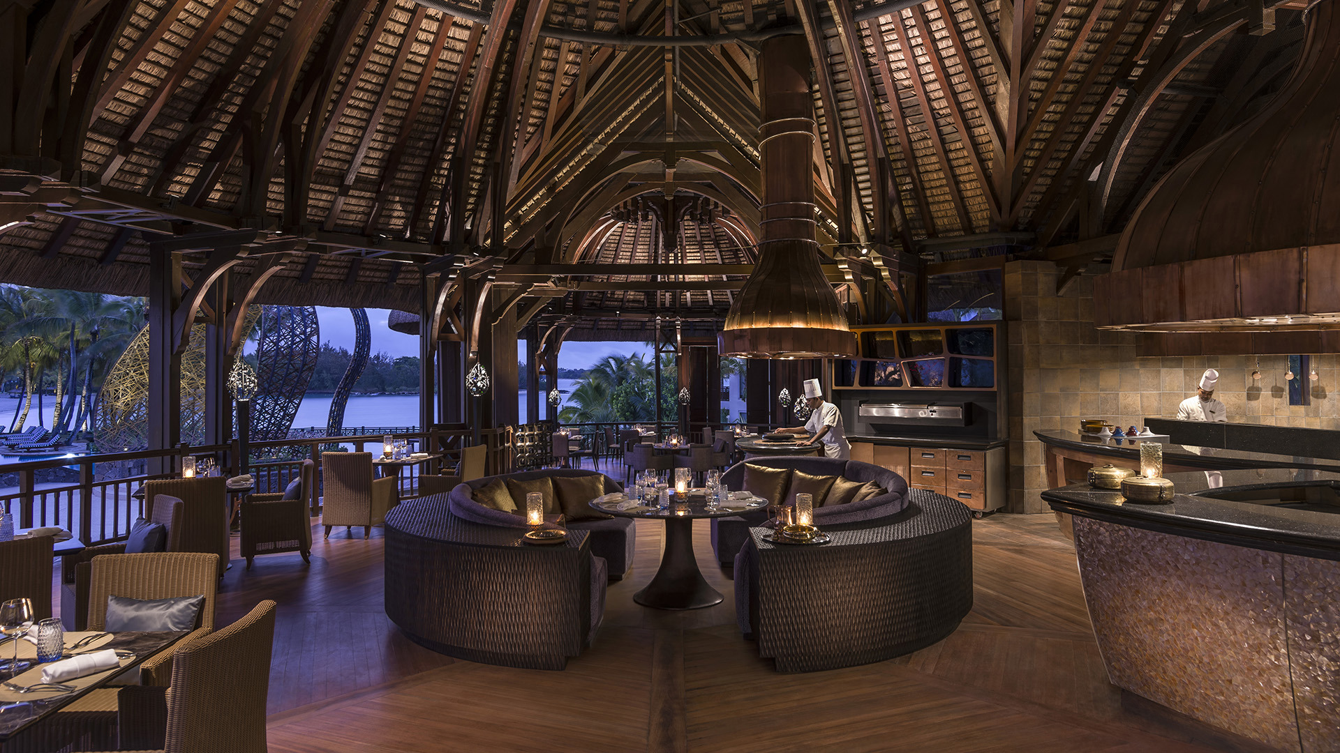 Indian Ocean, Mauritius, Shangri-La Le Touessrok Mauritius, Safran Restaurant