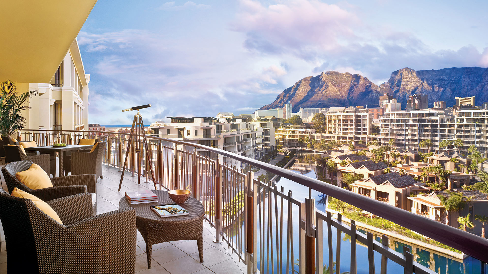  Africa, Luxury Holiday to South Africa, One&Only Cape Town, Balcony  