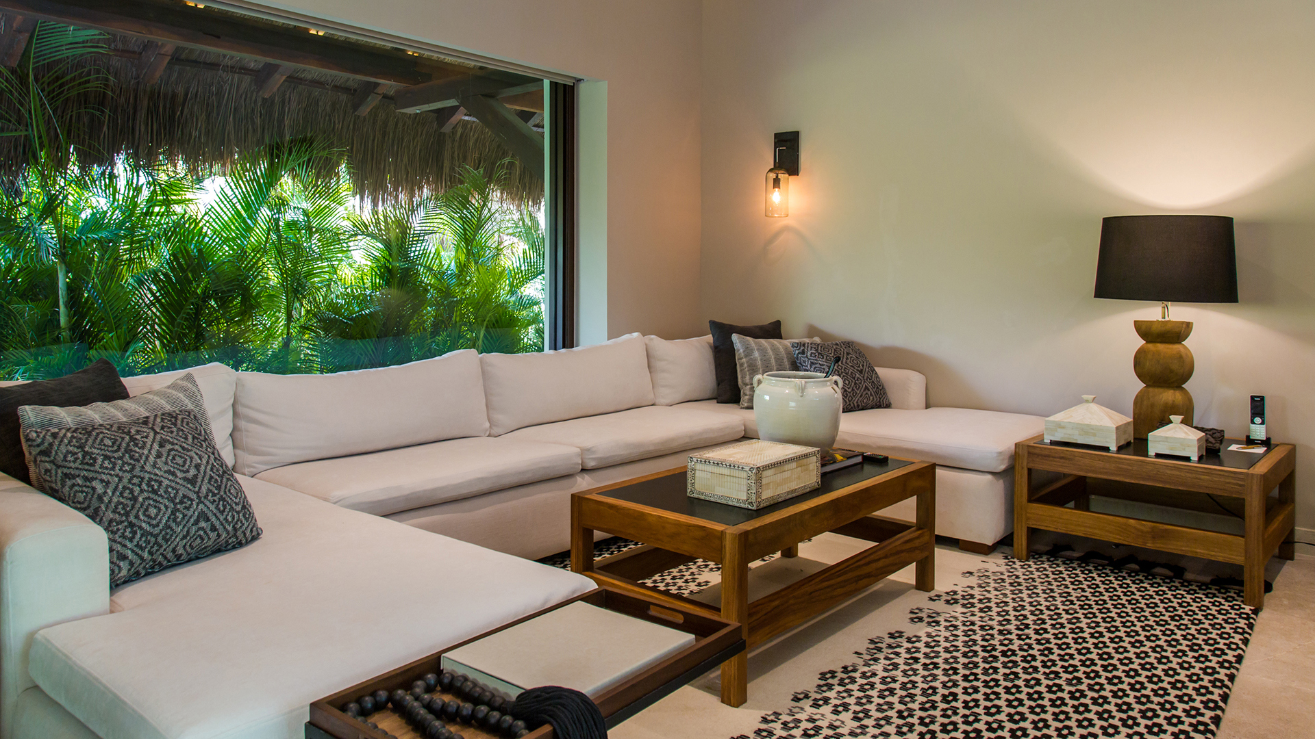 Caribbean, Mexico, Chable Maroma, Villa Lounge