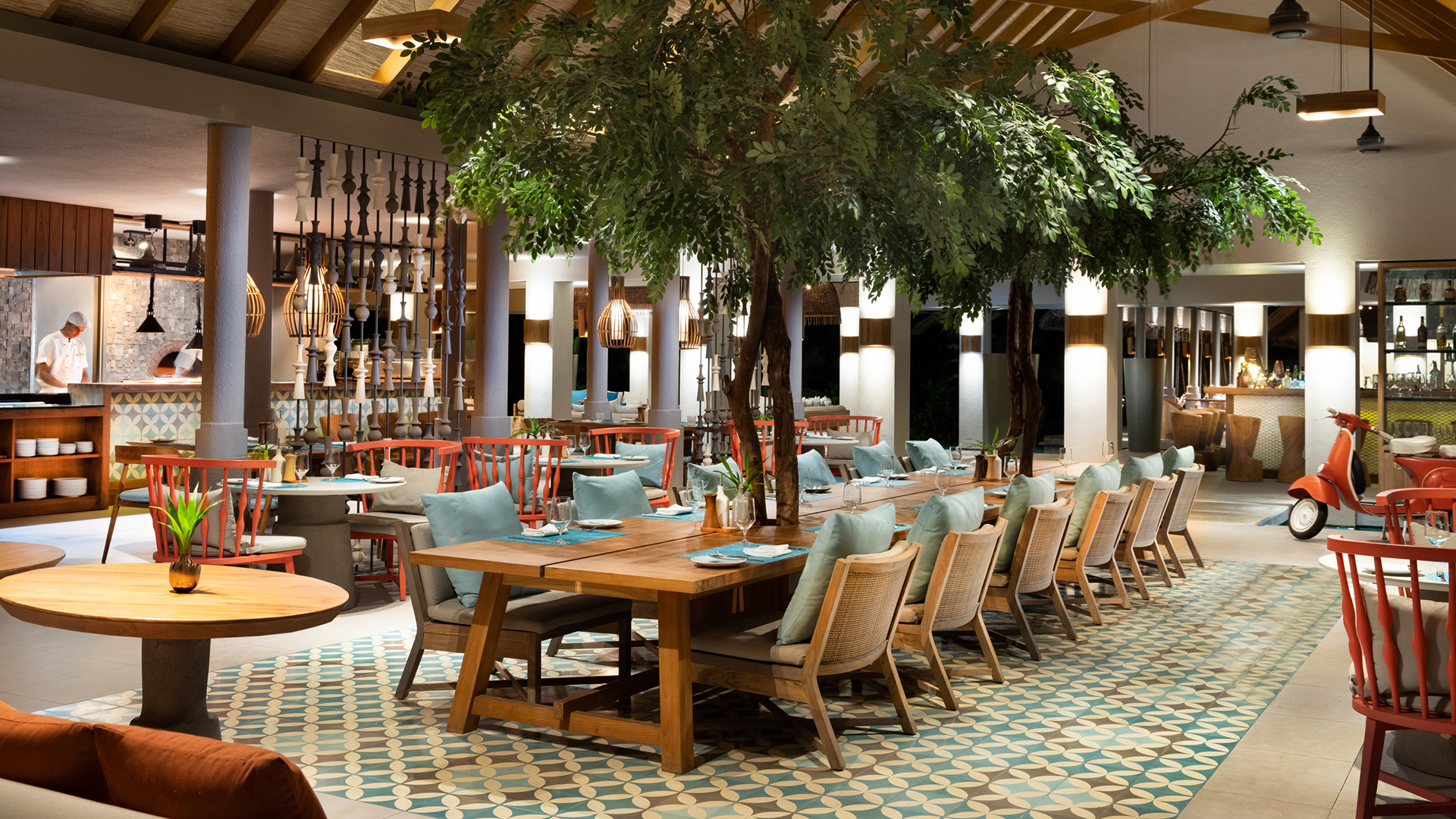 Indian Ocean, Maldives, Vakkaru Maldives, Isoletta