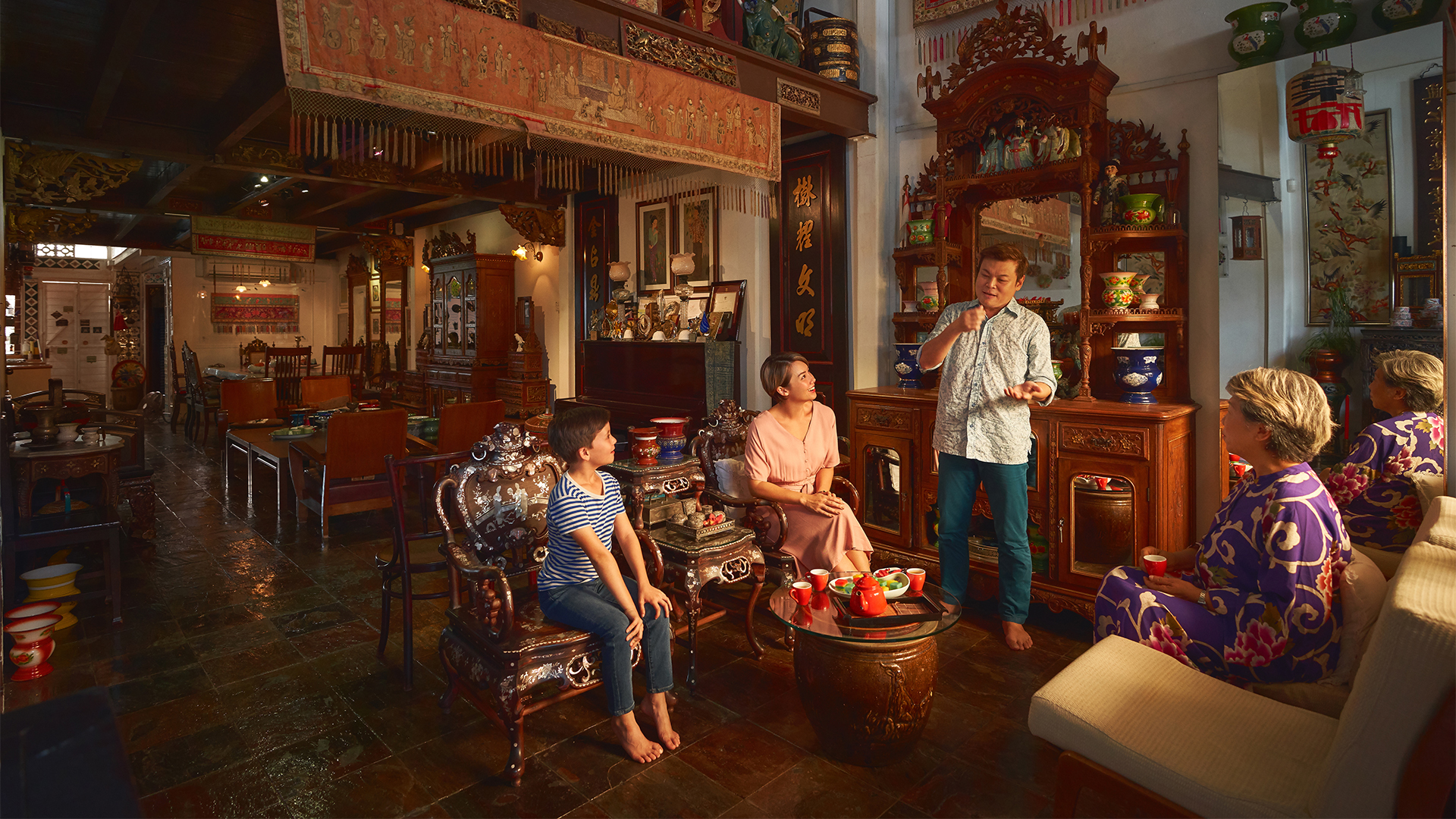 Asia, Singapore, Alvin Yapp's home, museum dedicated to the Peranakan culture
