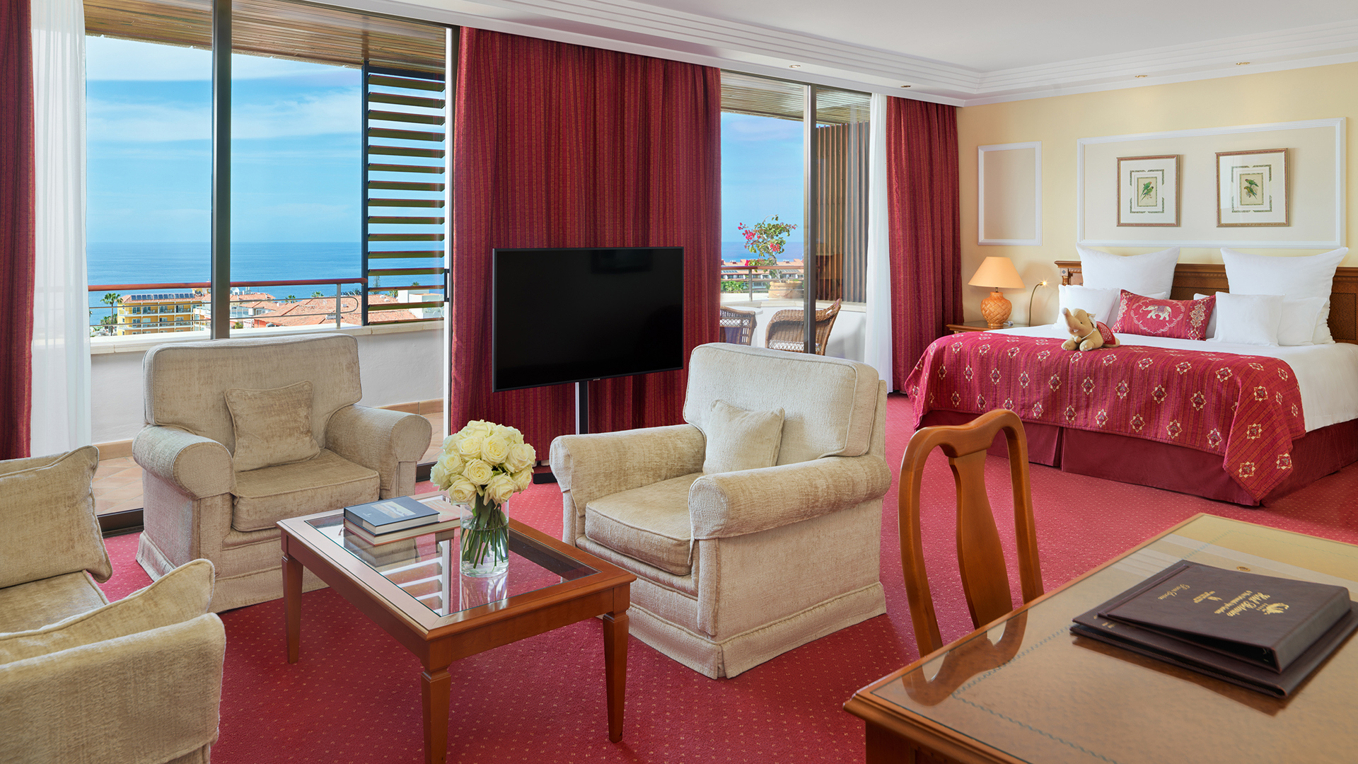 Europe, Spain, Tenerife, Hotel Botanico, Ambassador Junior Suite Ocean View