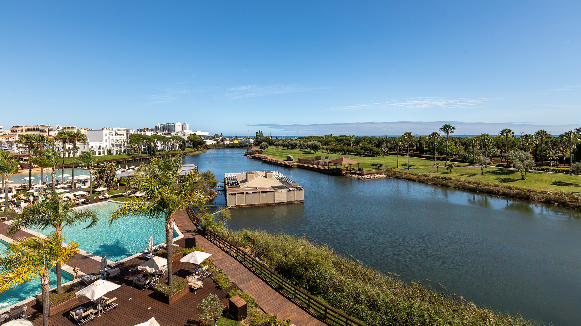 Europe, Portugal, Domes Lake Algarve Autograph Collection, Emeral Retreat View