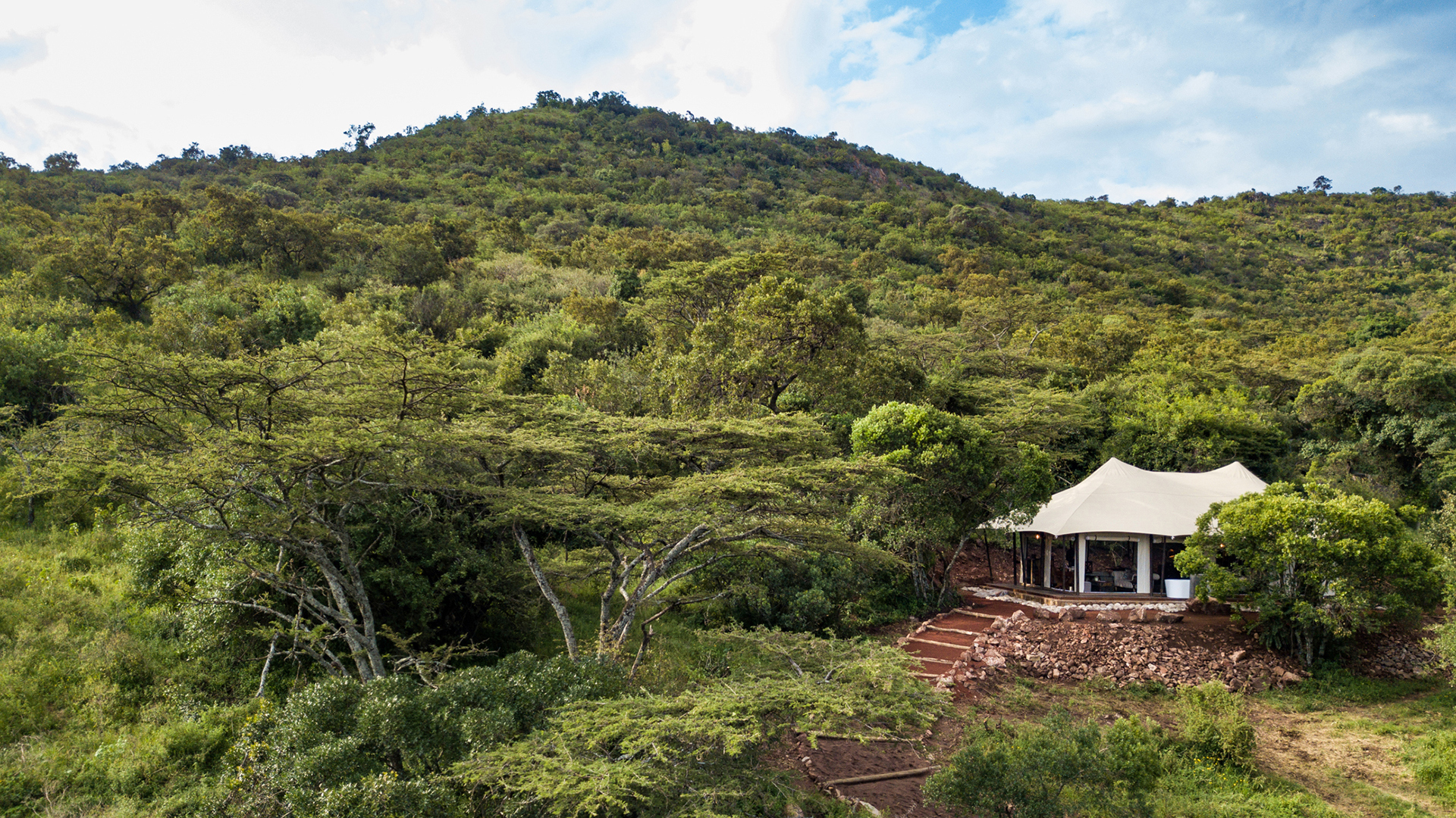 Africa, Kenya, Cottars 1920s Camp, Honeymoon Tent